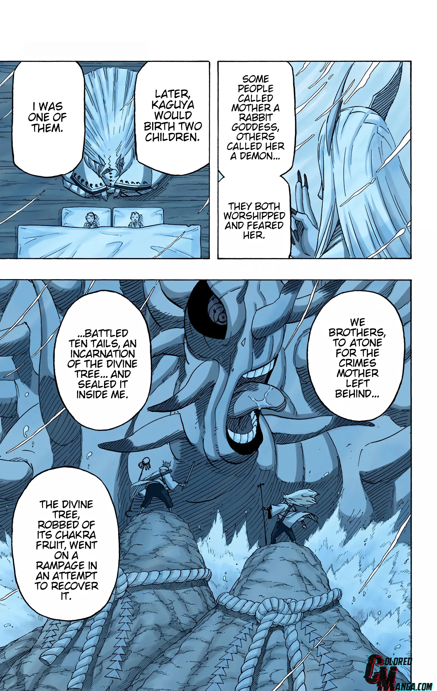 Naruto Colored Manga Online, chapter 670, page 11