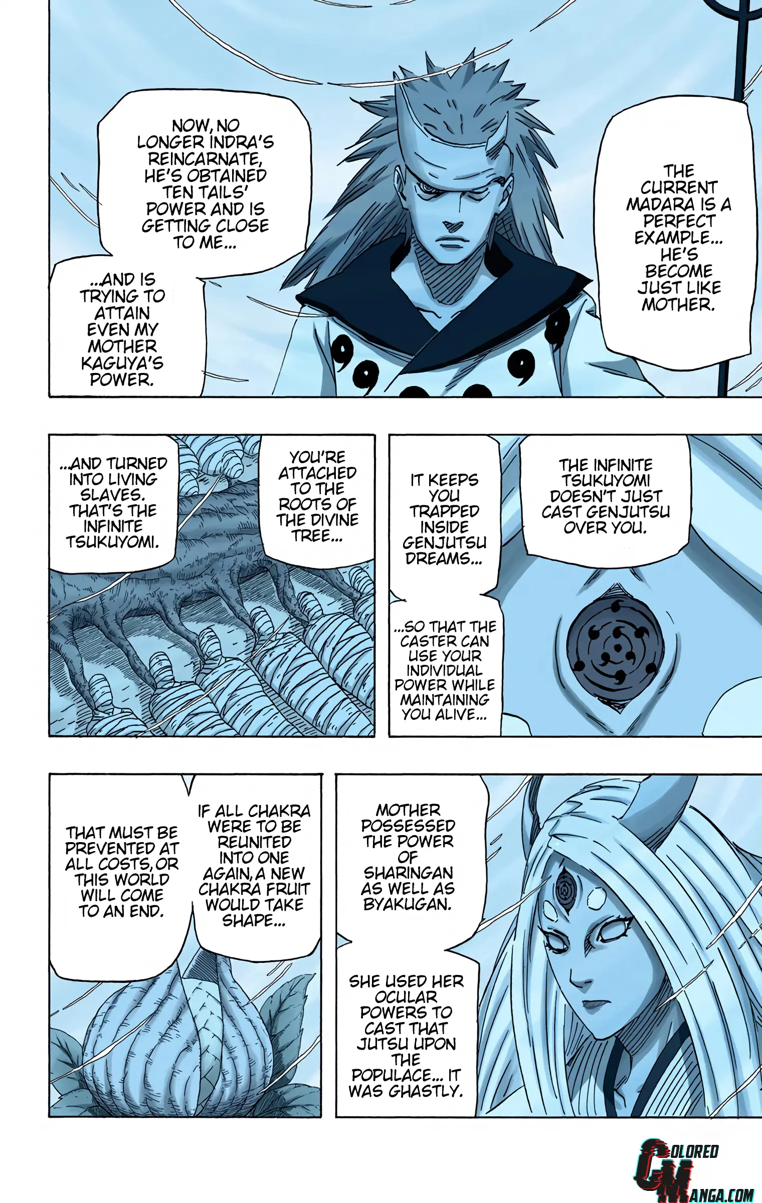 Naruto Colored Manga Online, chapter 671, page 9