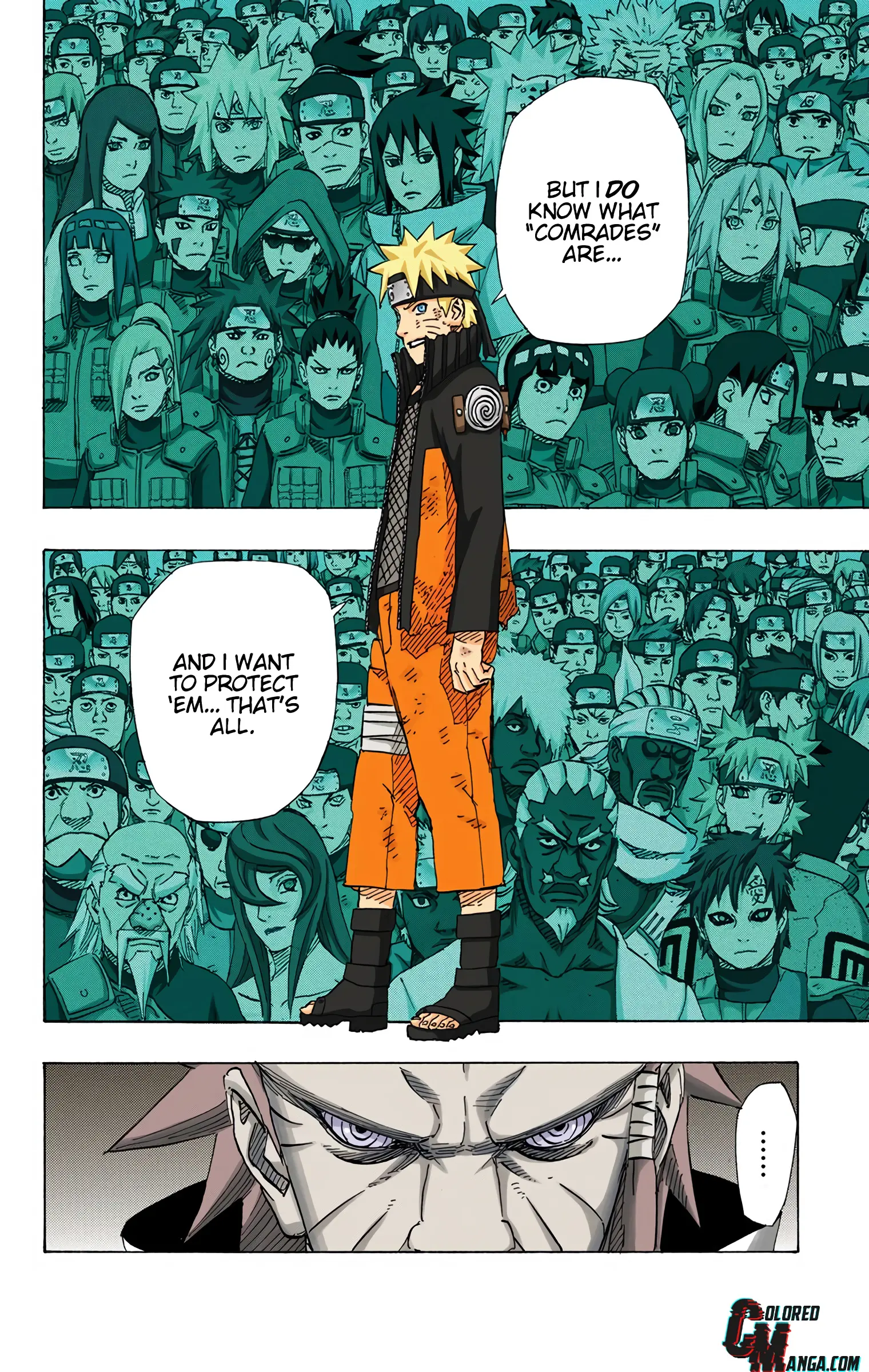 Naruto Colored Manga Online, chapter 671, page 14