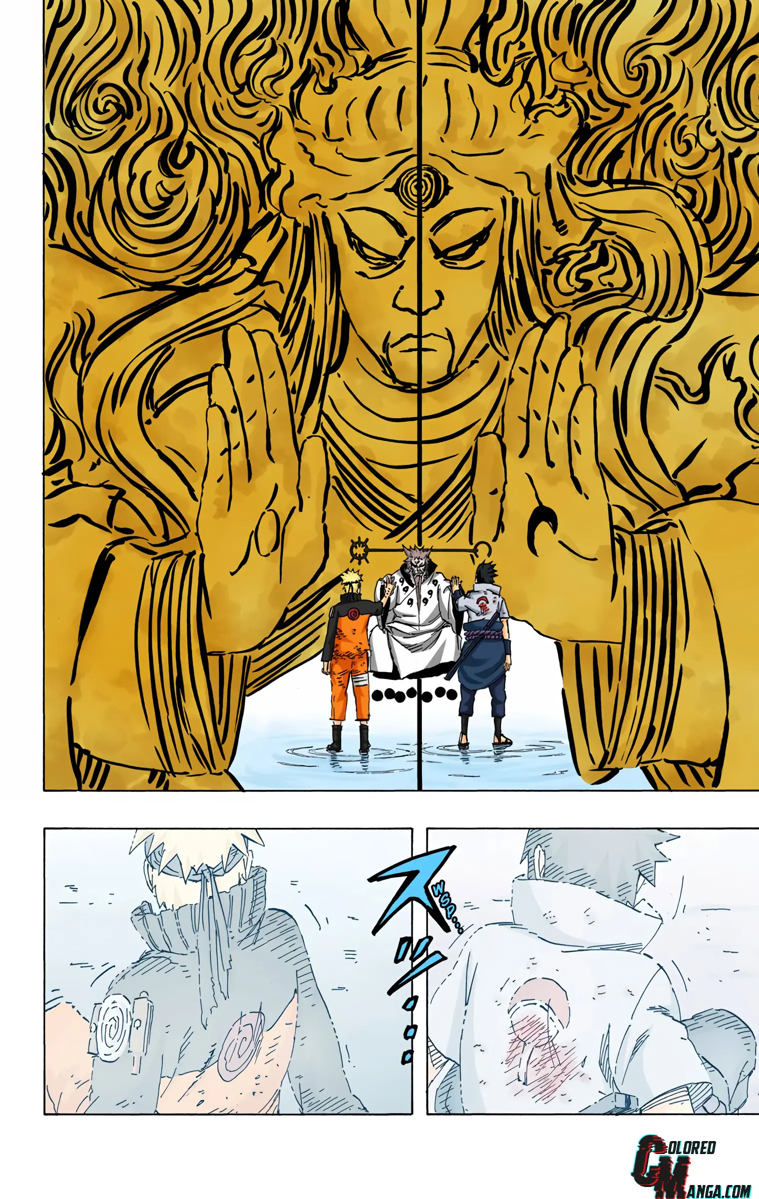 Naruto Colored Manga Online, chapter 671, page 17