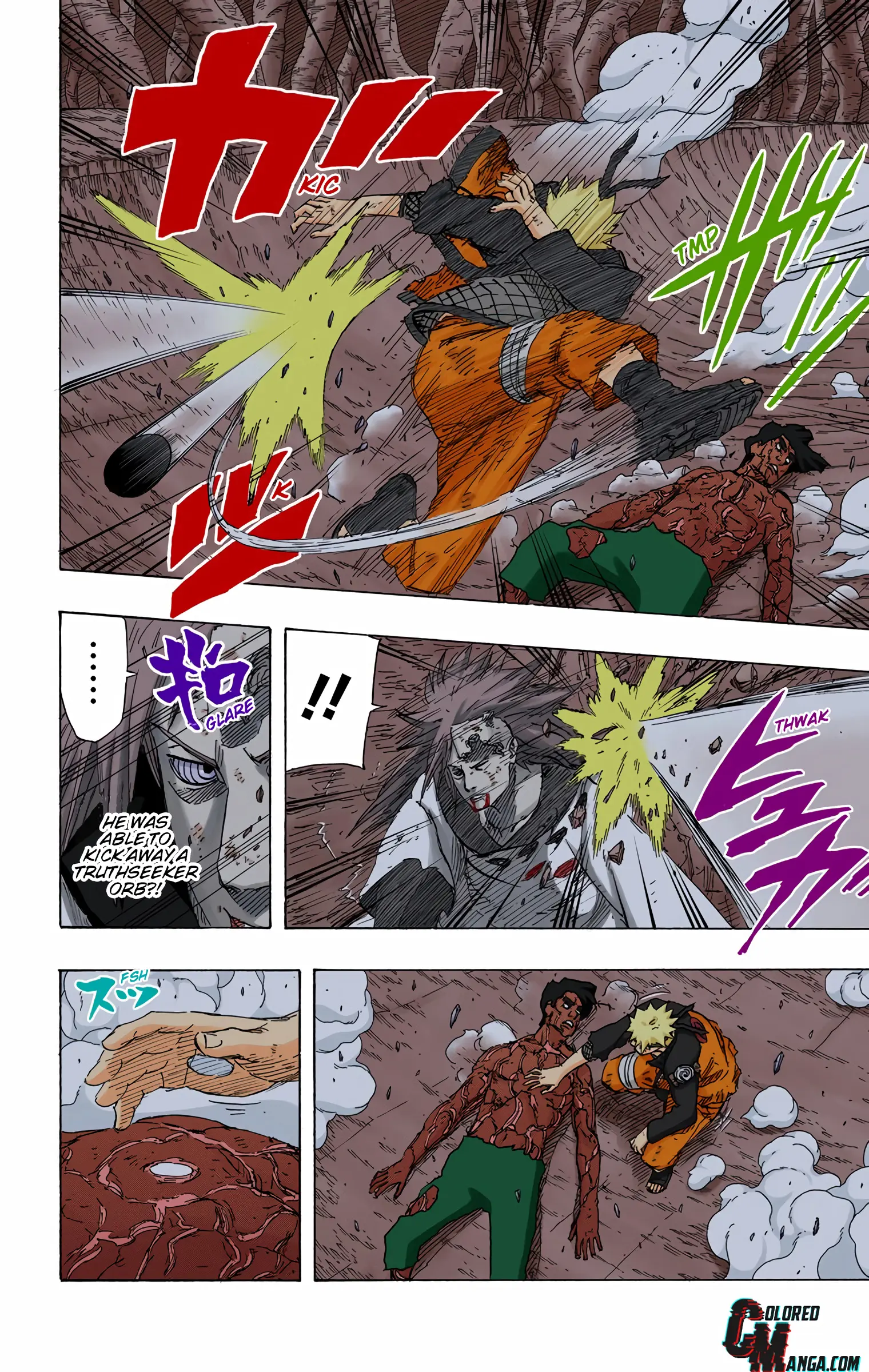 Naruto Colored Manga Online, chapter 672, page 14