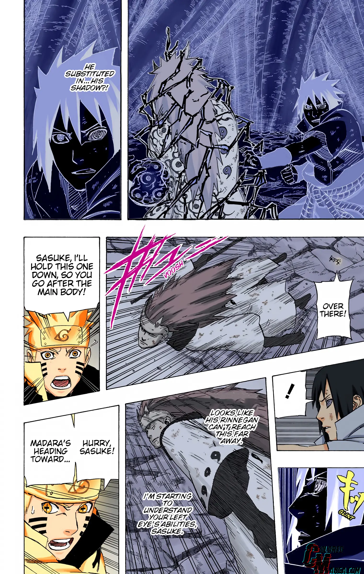 Naruto Colored Manga Online, chapter 674, page 13