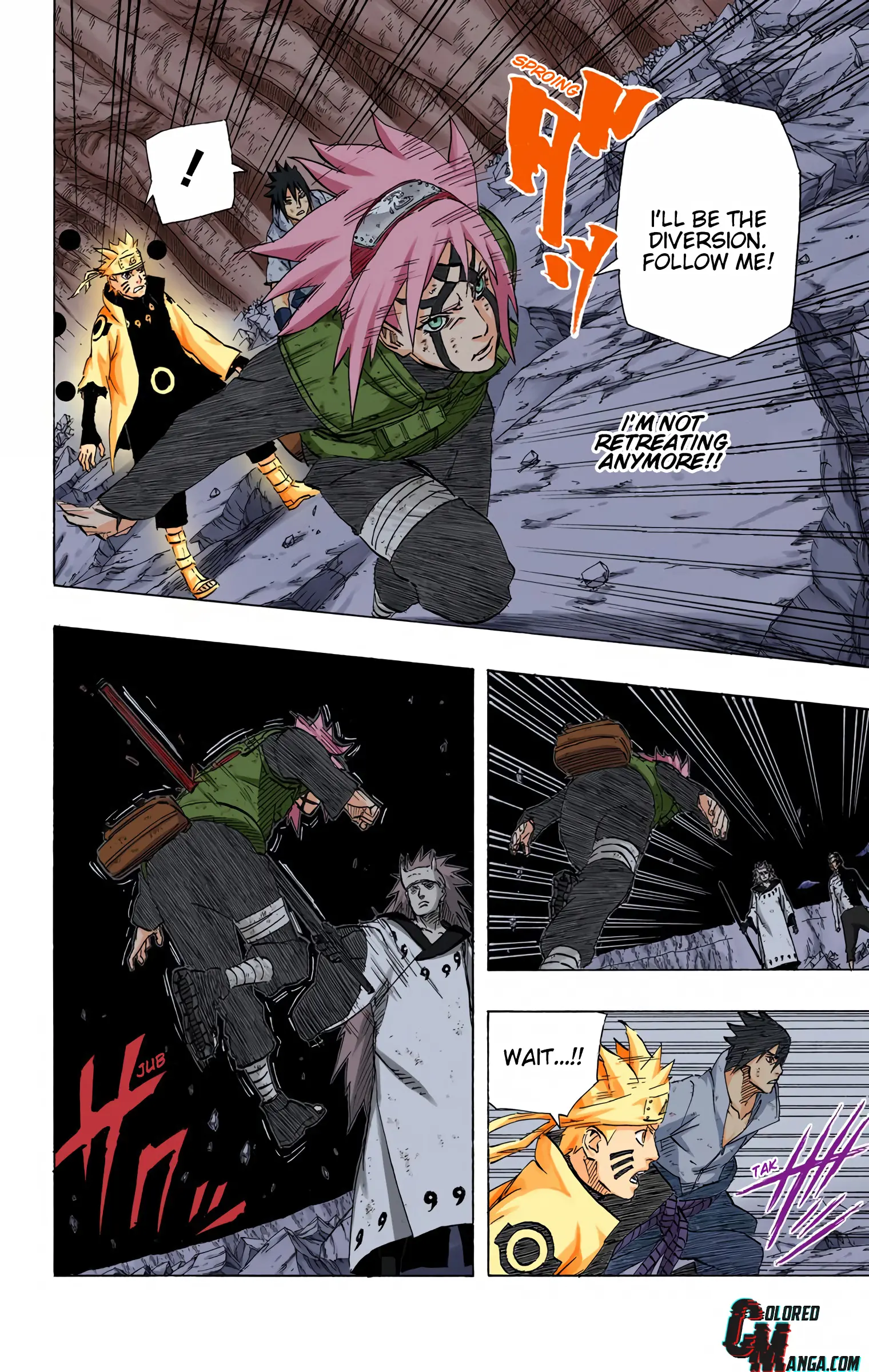 Naruto Colored Manga Online, chapter 676, page 4
