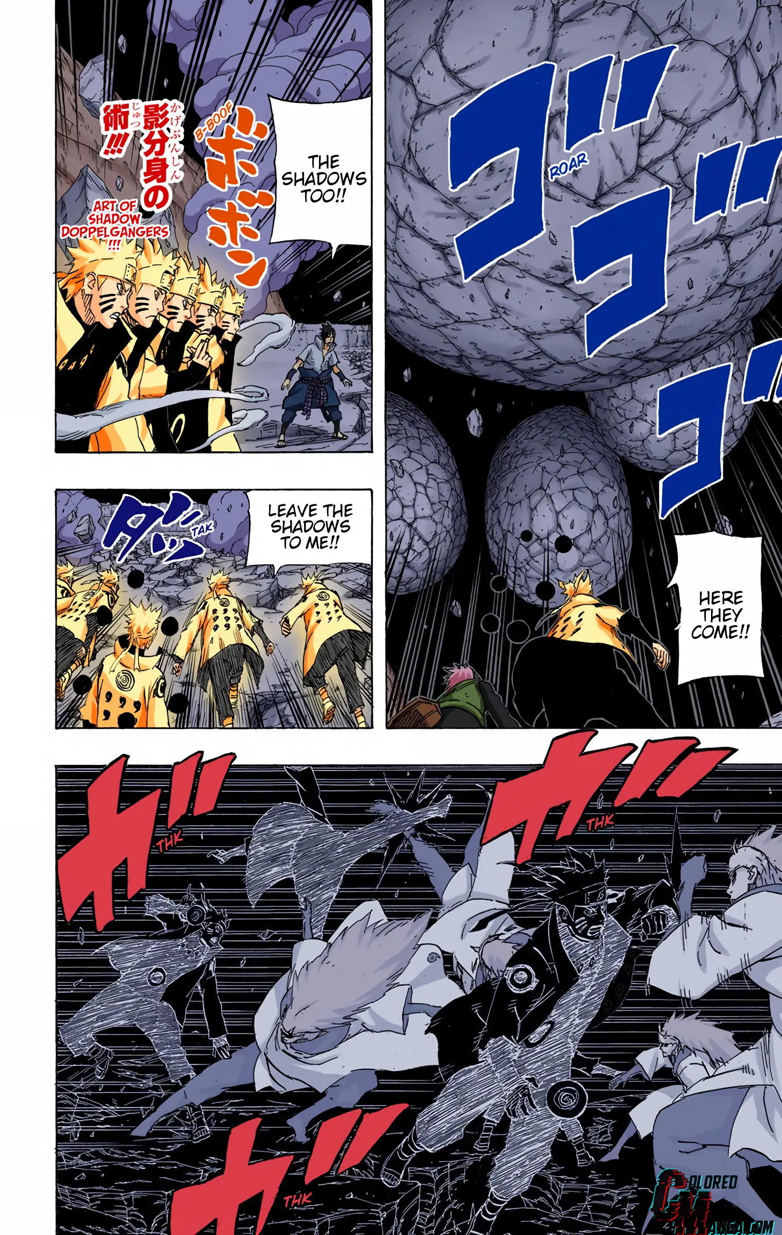 Naruto Colored Manga Online, chapter 676, page 11
