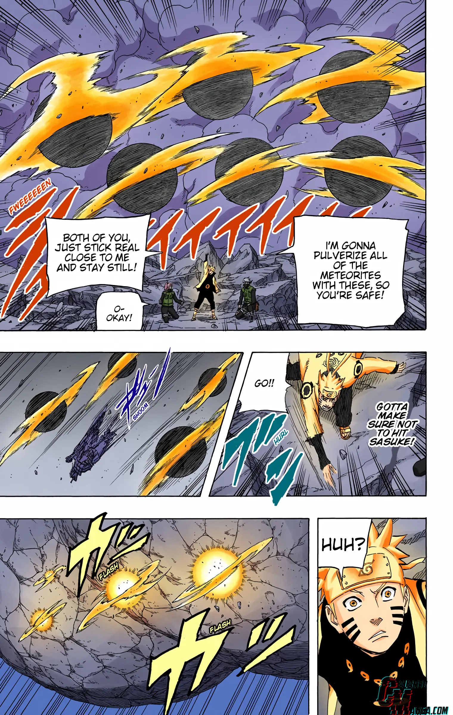 Naruto Colored Manga Online, chapter 677, page 5