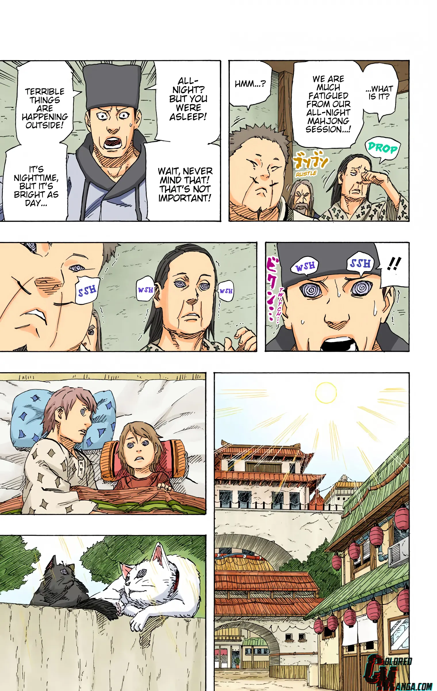 Naruto Colored Manga Online, chapter 677, page 10