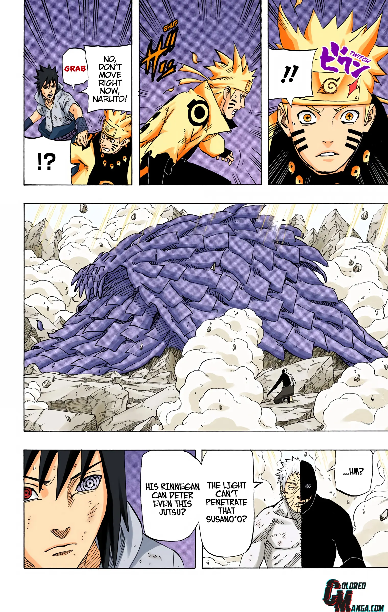 Naruto Colored Manga Online, chapter 677, page 13