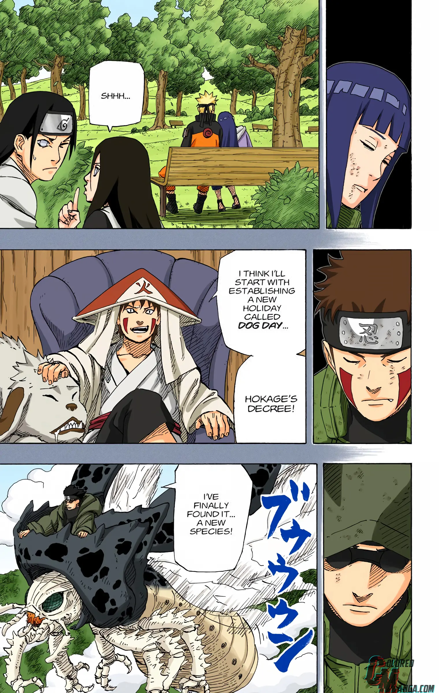 Naruto Colored Manga Online, chapter 678, page 5