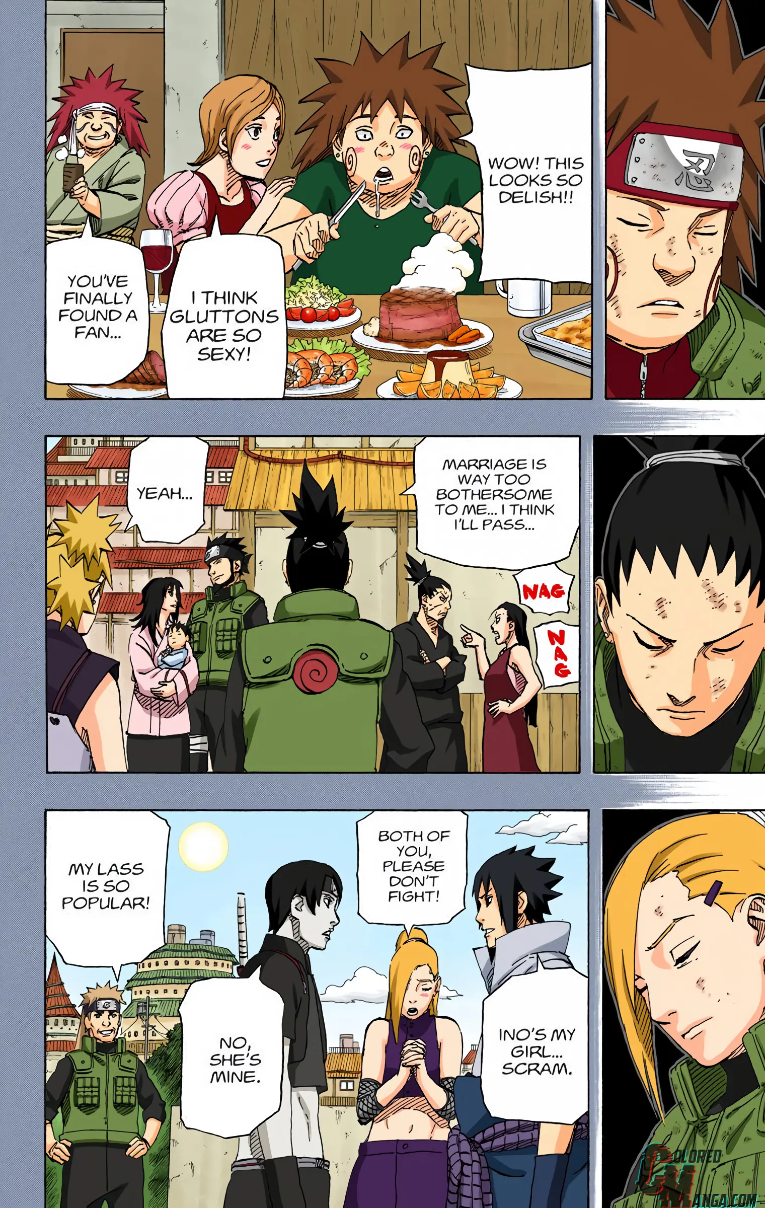 Naruto Colored Manga Online, chapter 678, page 6