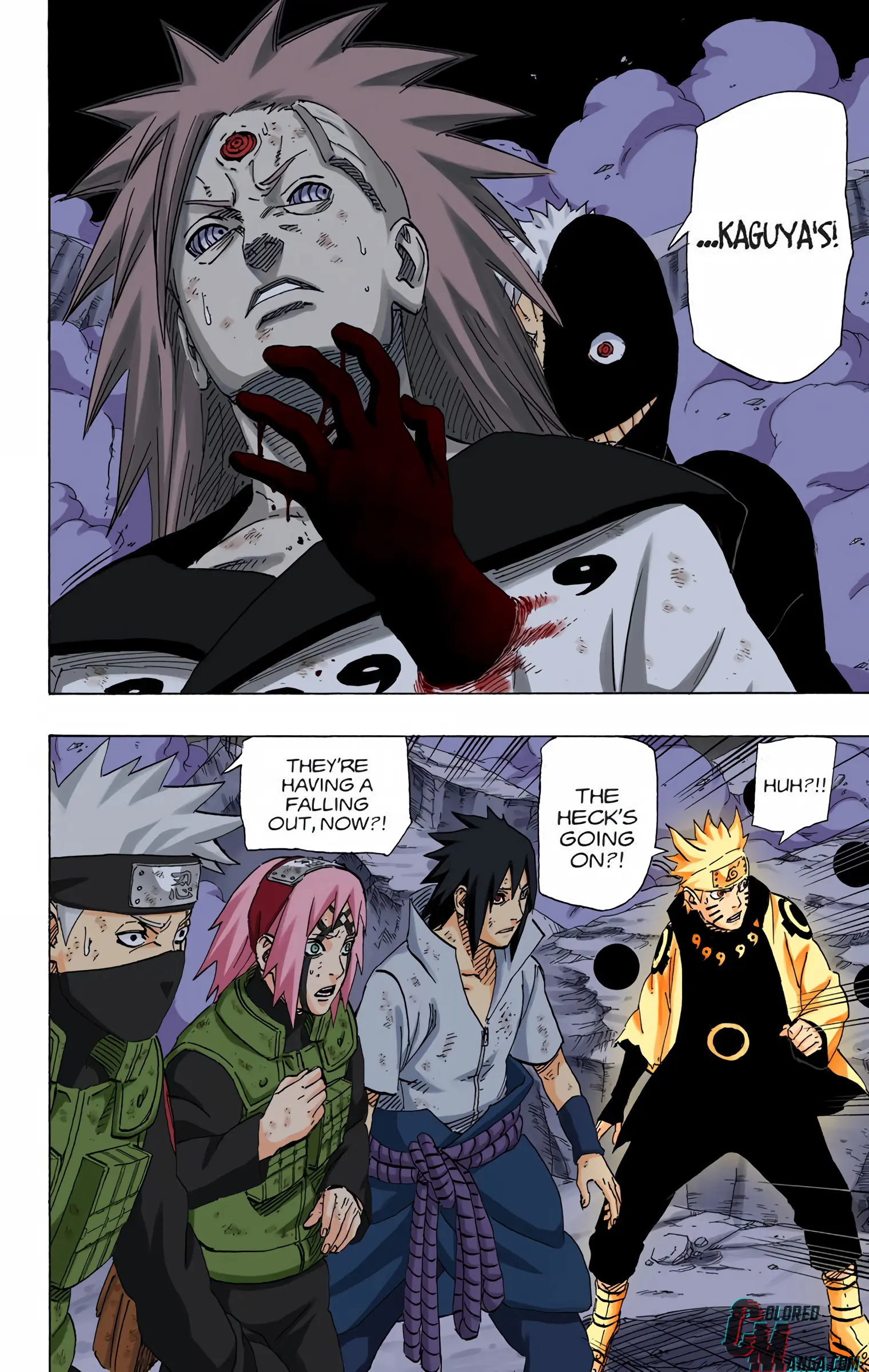 Naruto Colored Manga Online, chapter 678, page 15