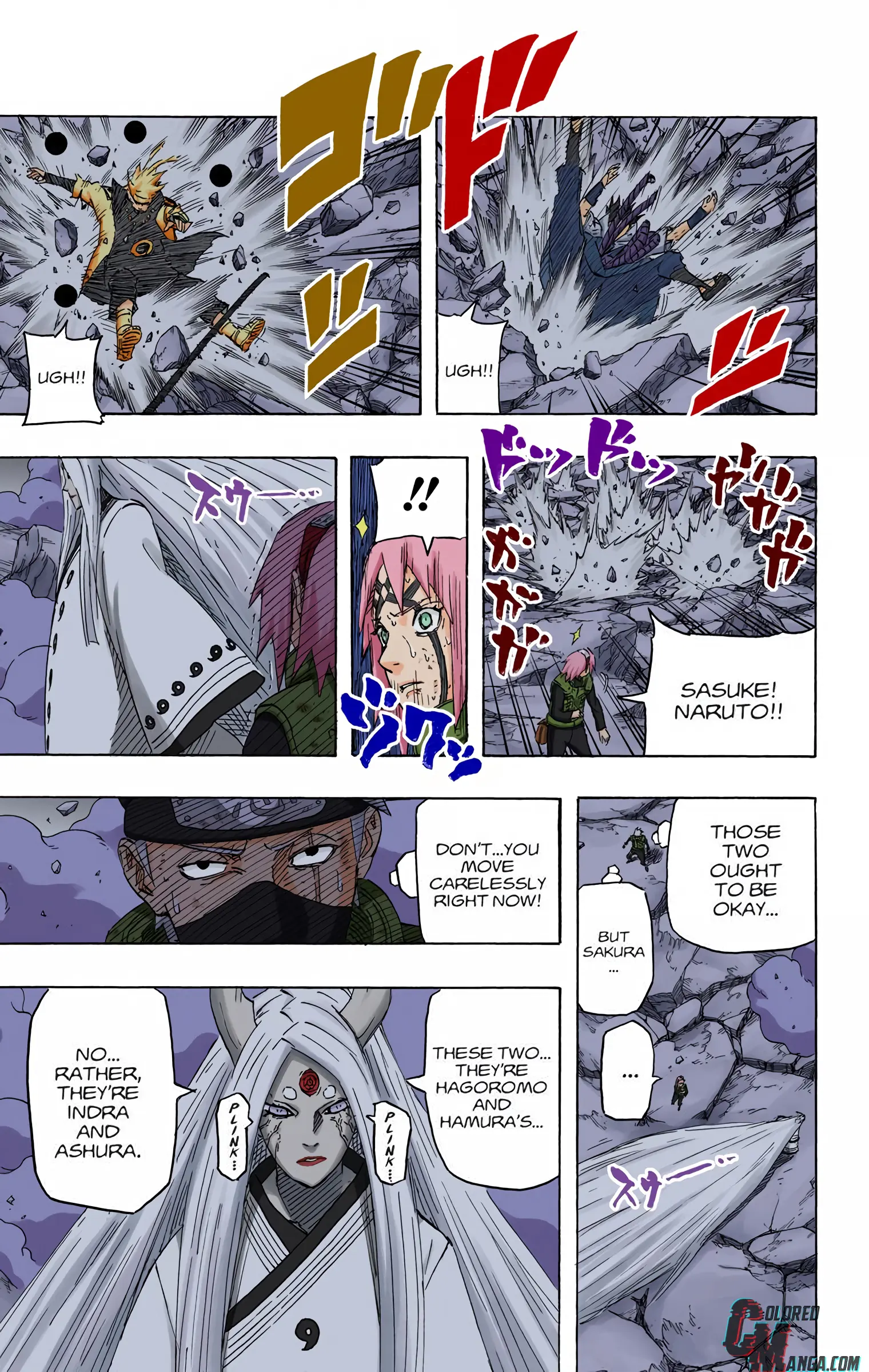 Naruto Colored Manga Online, chapter 679, page 11