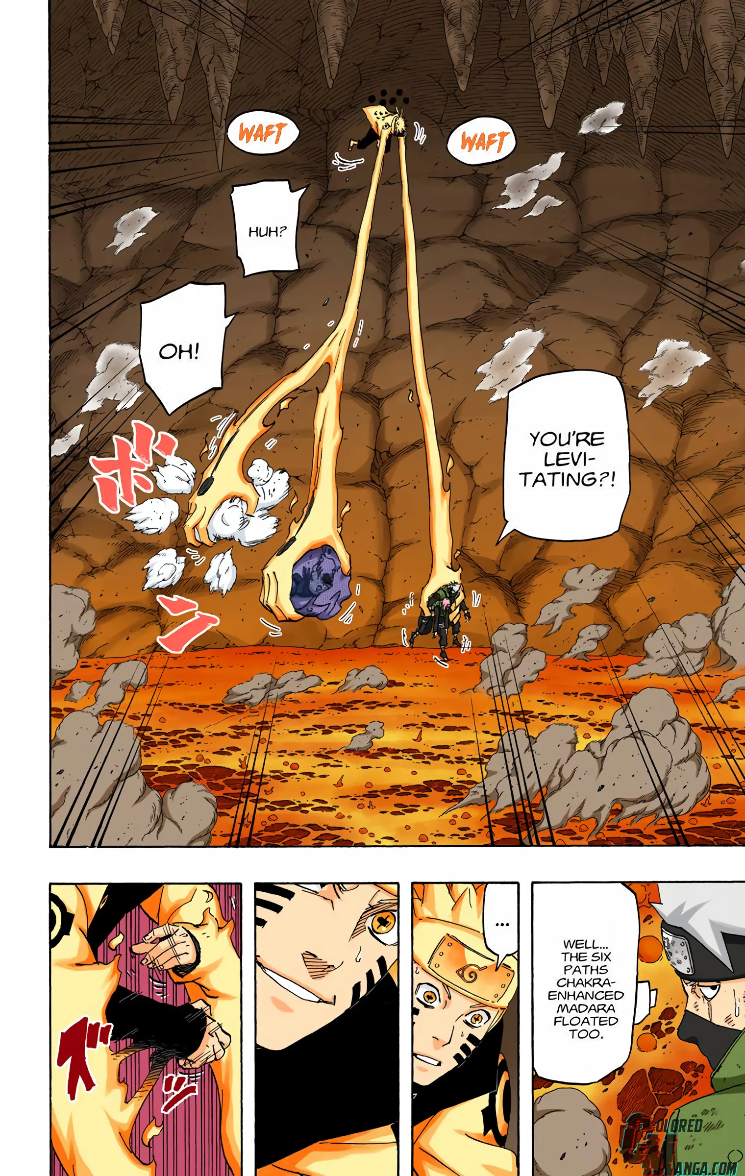 Naruto Colored Manga Online, chapter 680, page 18