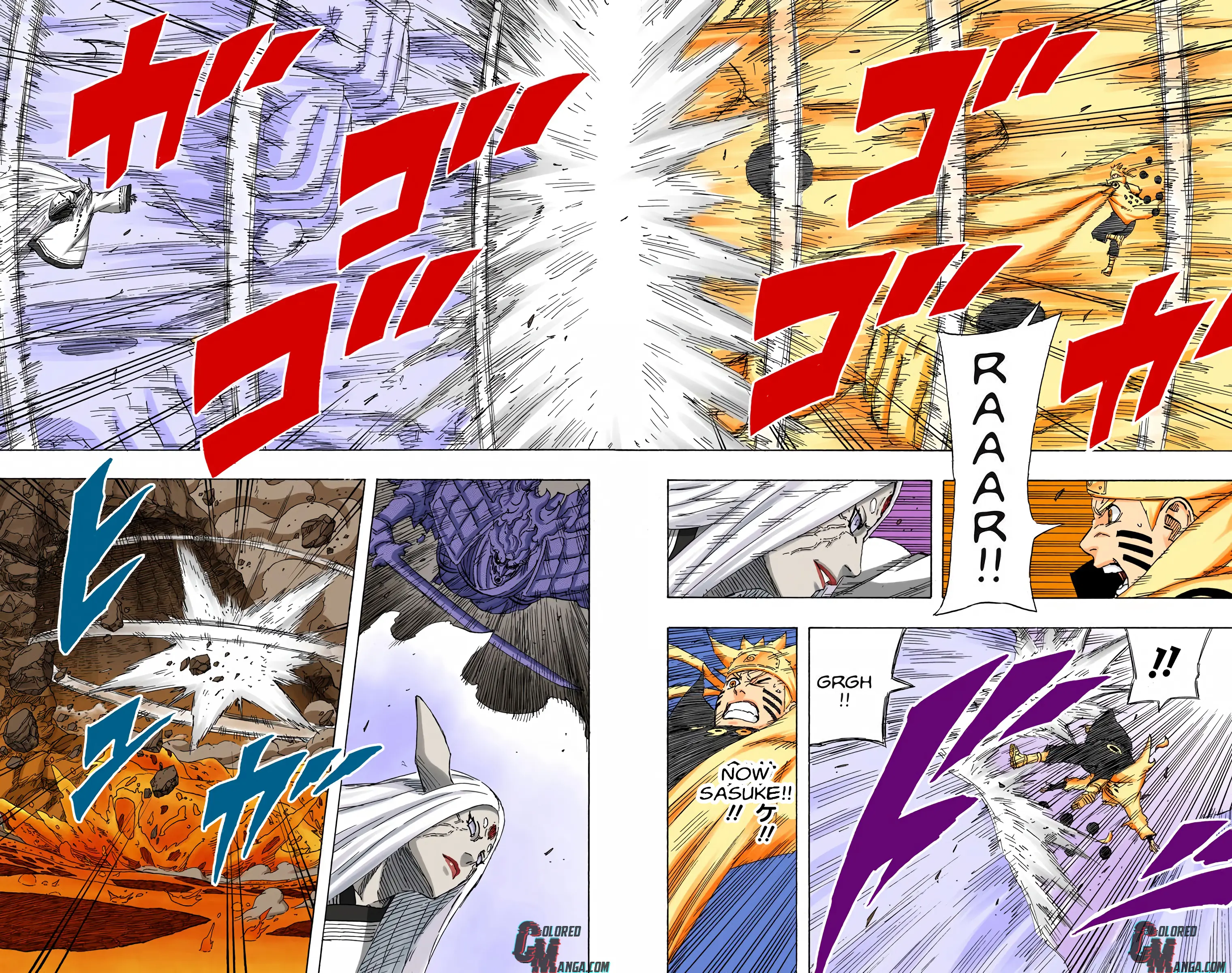 Naruto Colored Manga Online, chapter 680, page 21