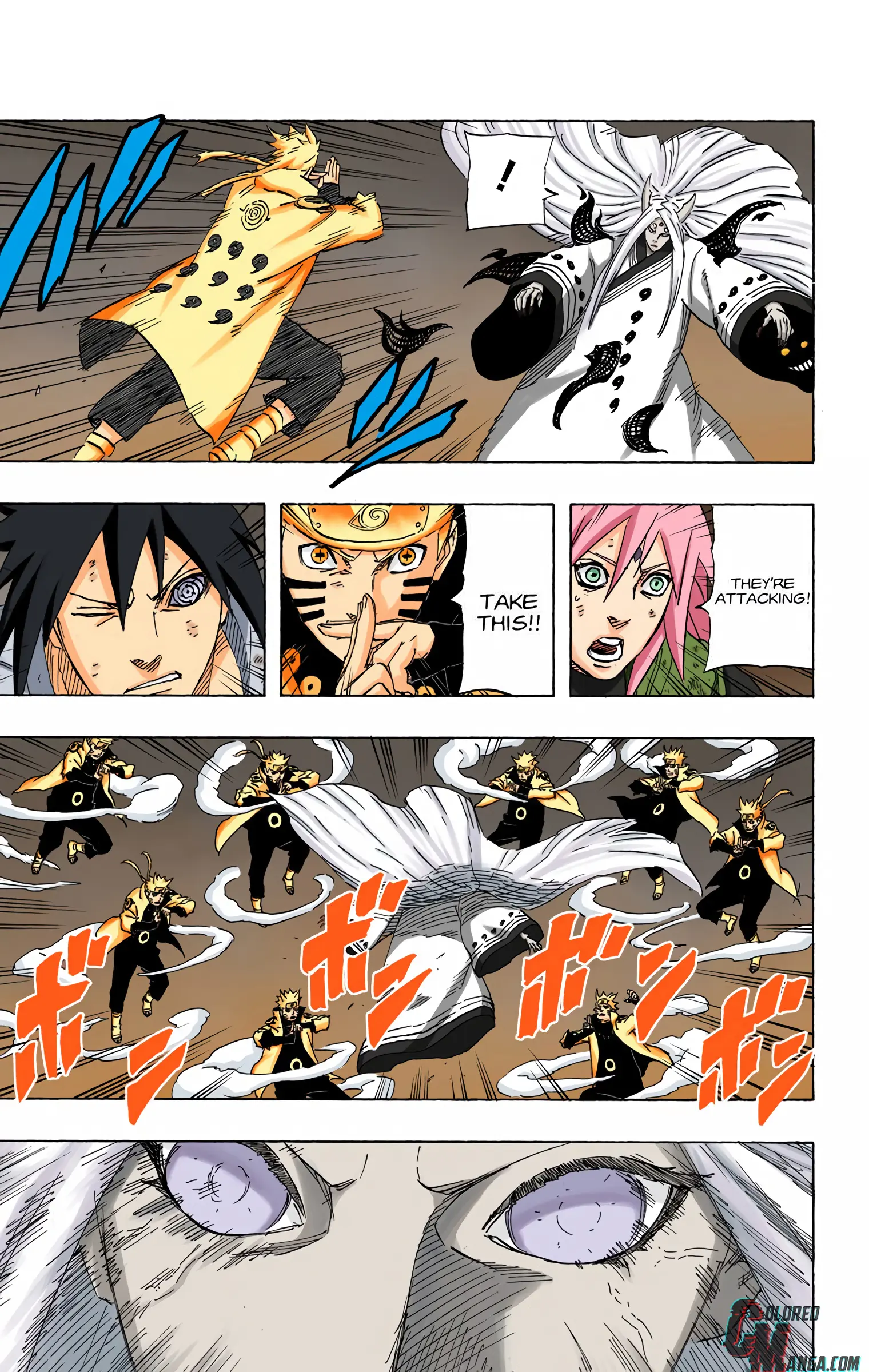 Naruto Colored Manga Online, chapter 682, page 5