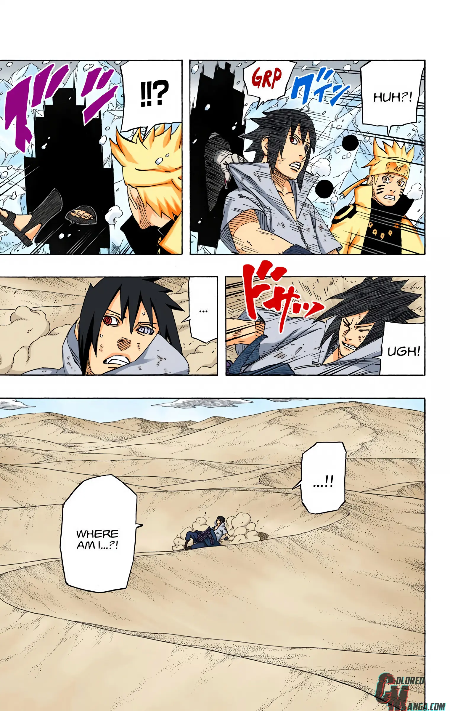 Naruto Colored Manga Online, chapter 682, page 15