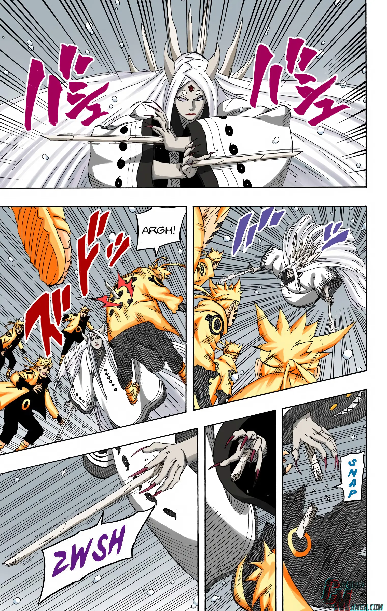 Naruto Colored Manga Online, chapter 686, page 6