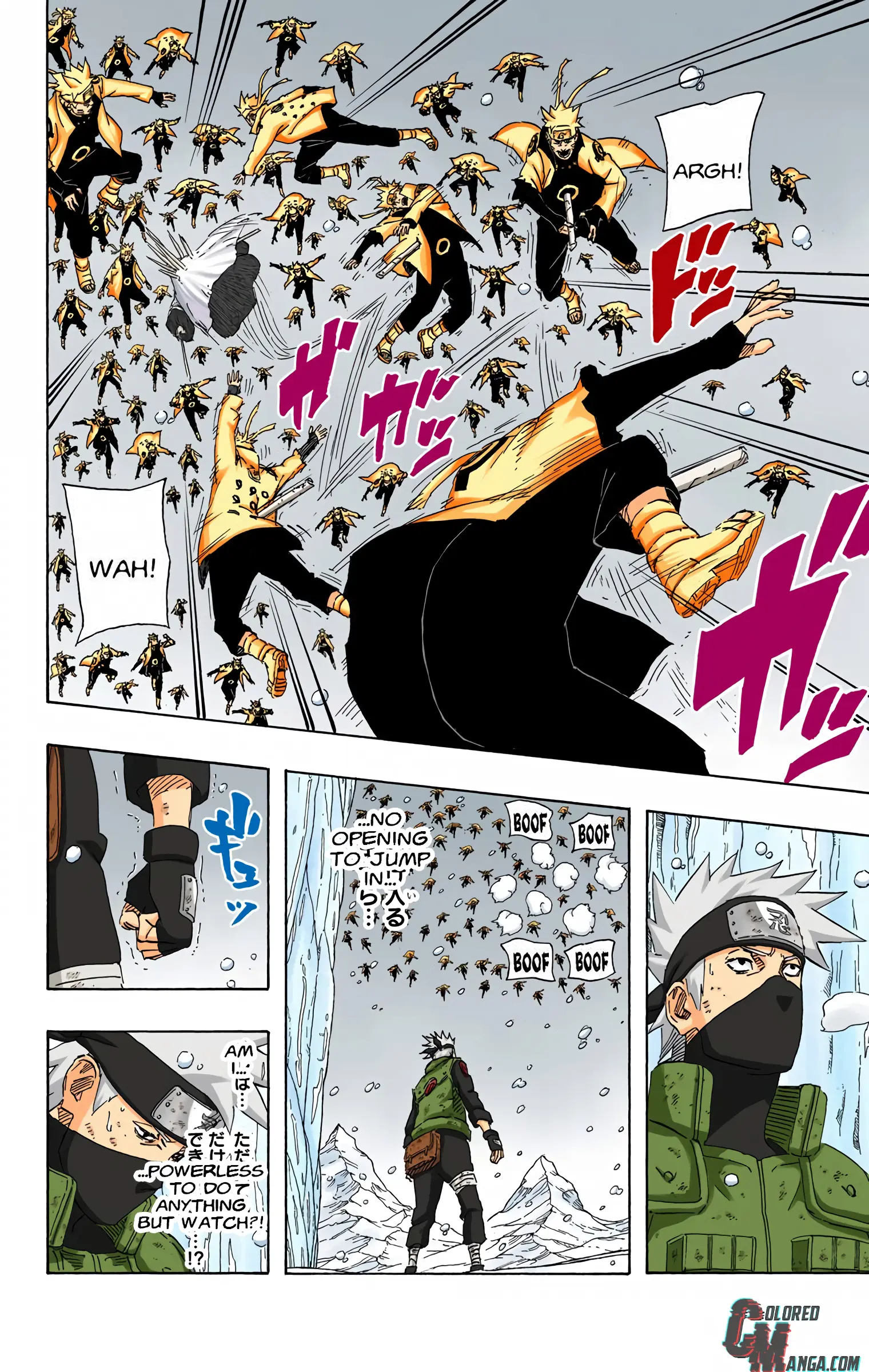 Naruto Colored Manga Online, chapter 686, page 7