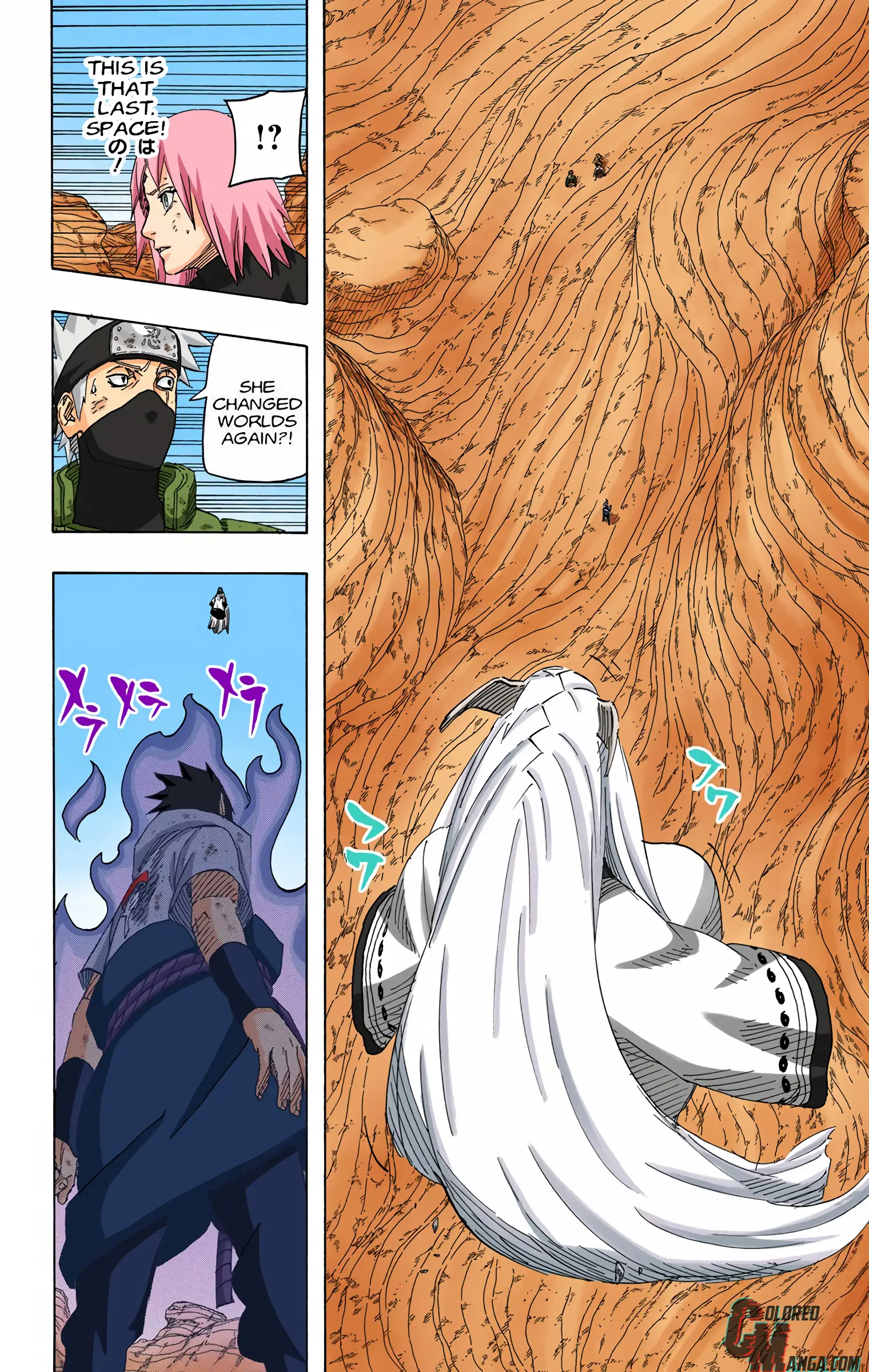 Naruto Colored Manga Online, chapter 687, page 6