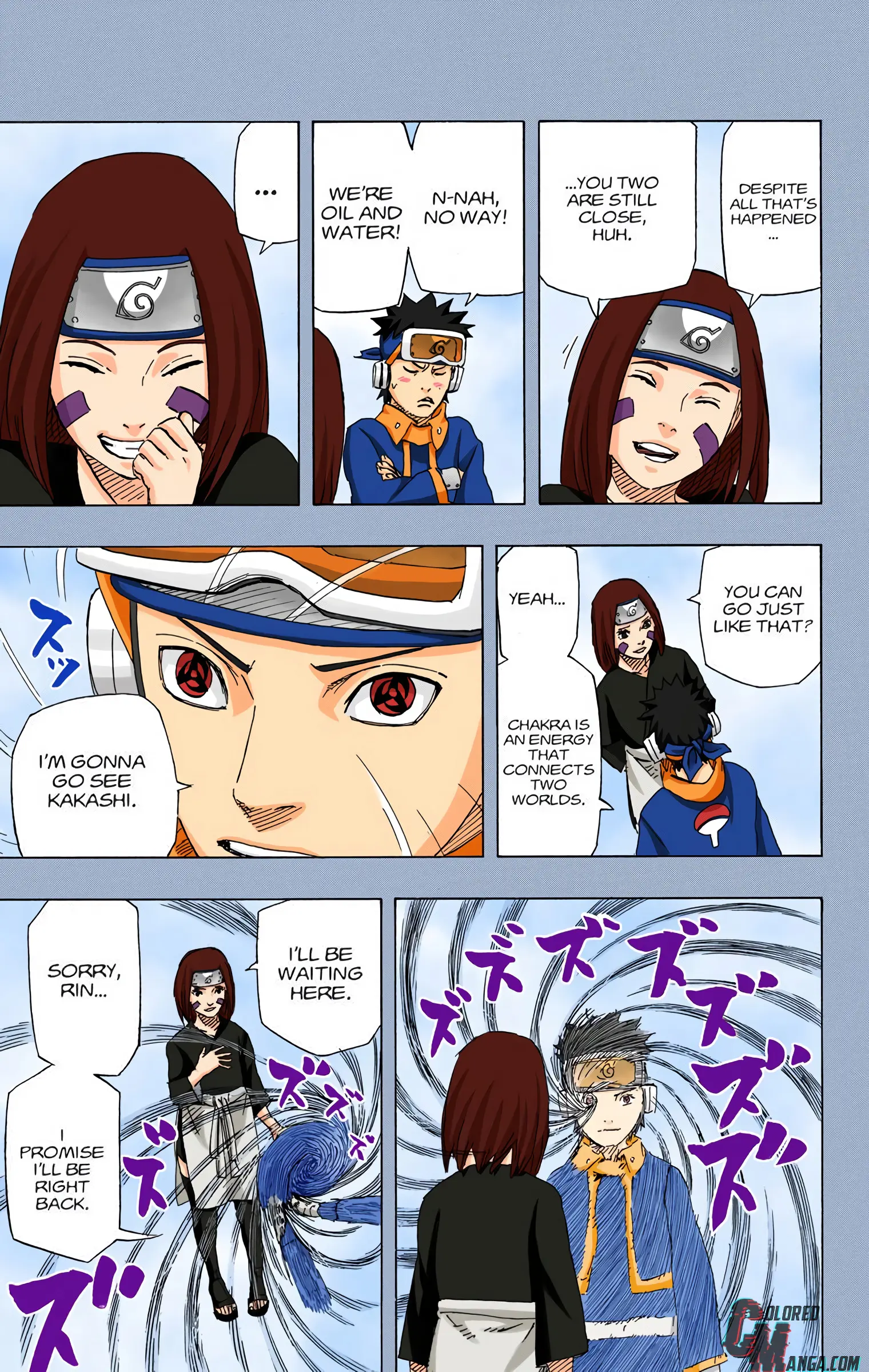 Naruto Colored Manga Online, chapter 688, page 3