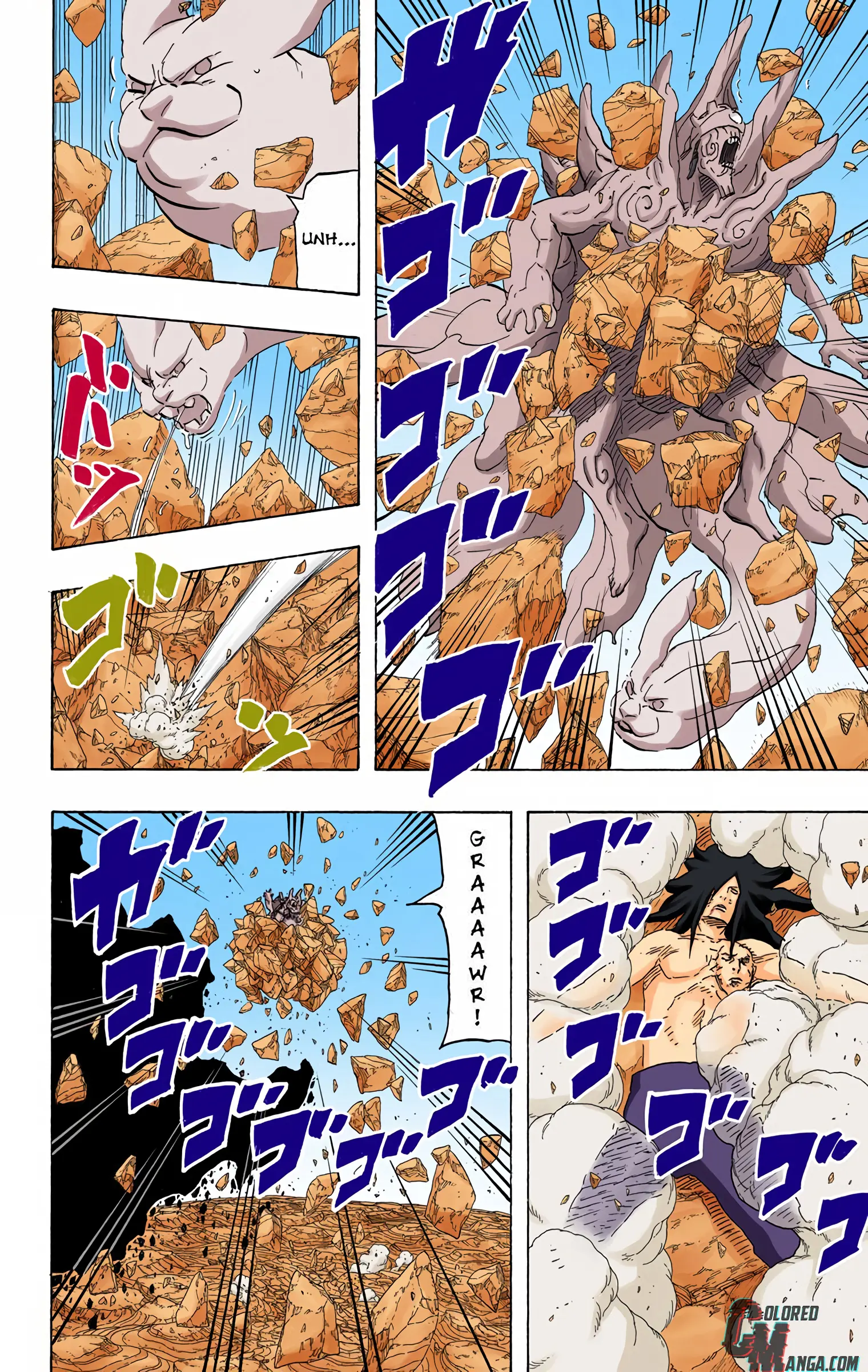 Naruto Colored Manga Online, chapter 690, page 6
