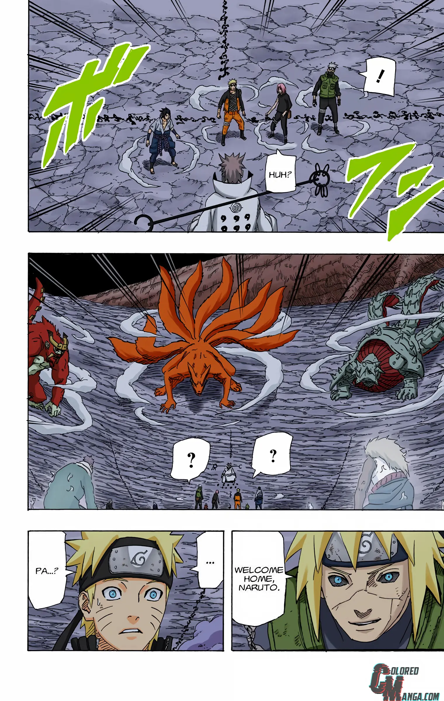 Naruto Colored Manga Online, chapter 690, page 14