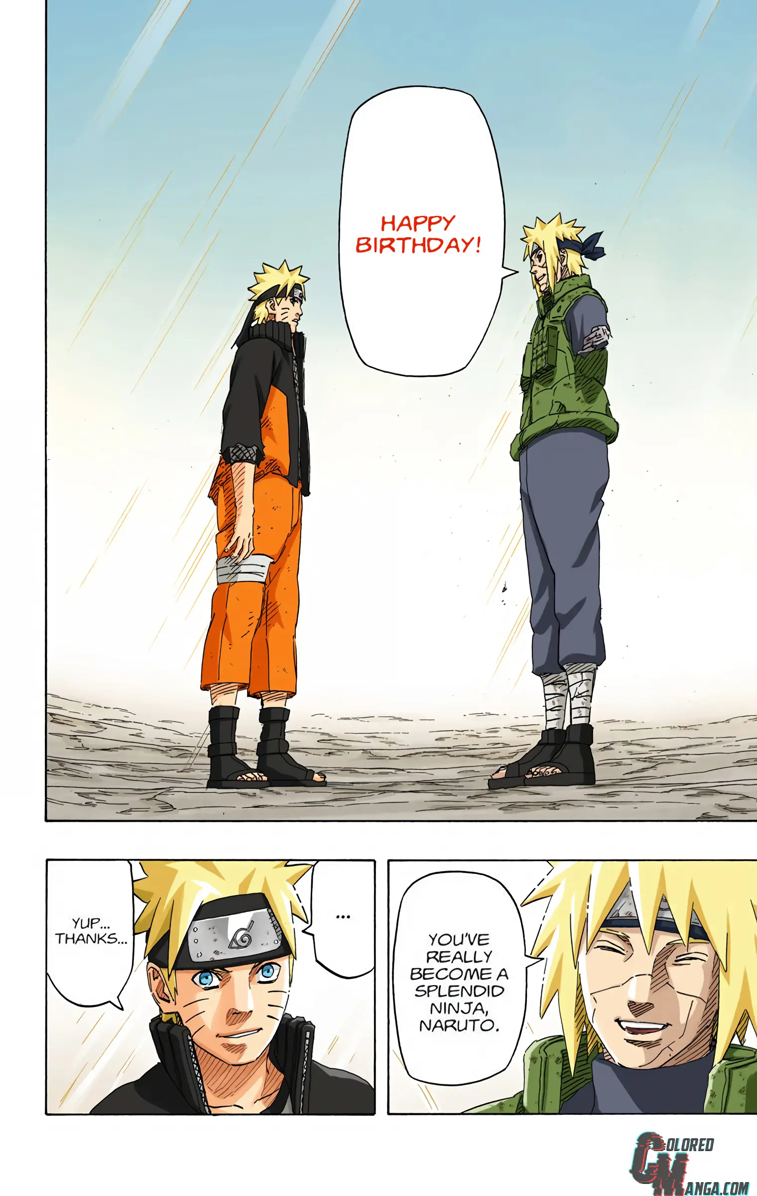 Naruto Colored Manga Online, chapter 691, page 19