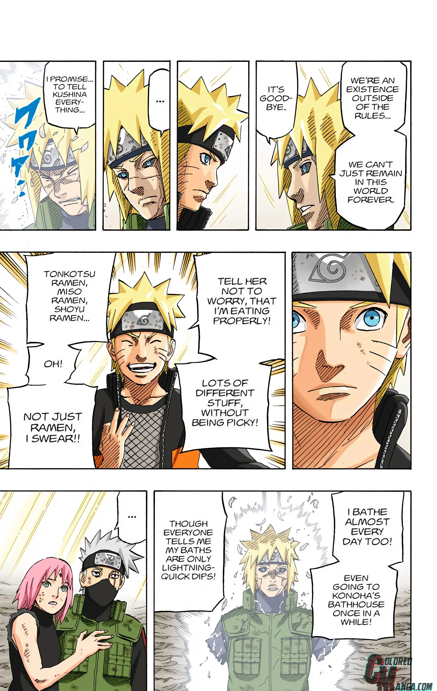 Naruto Colored Manga Online, chapter 691, page 20