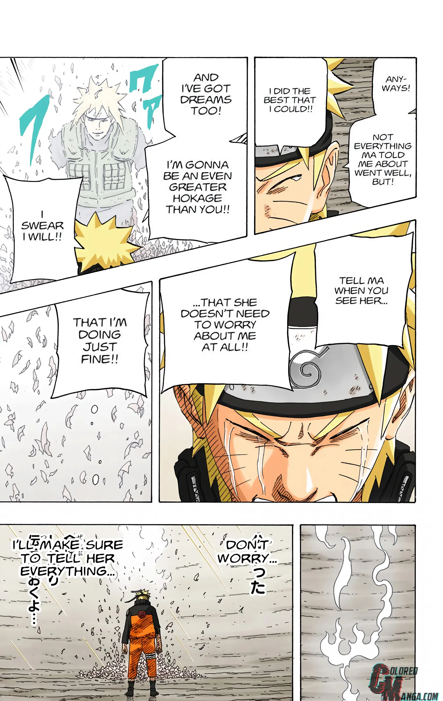 Naruto Colored Manga Online, chapter 691, page 22