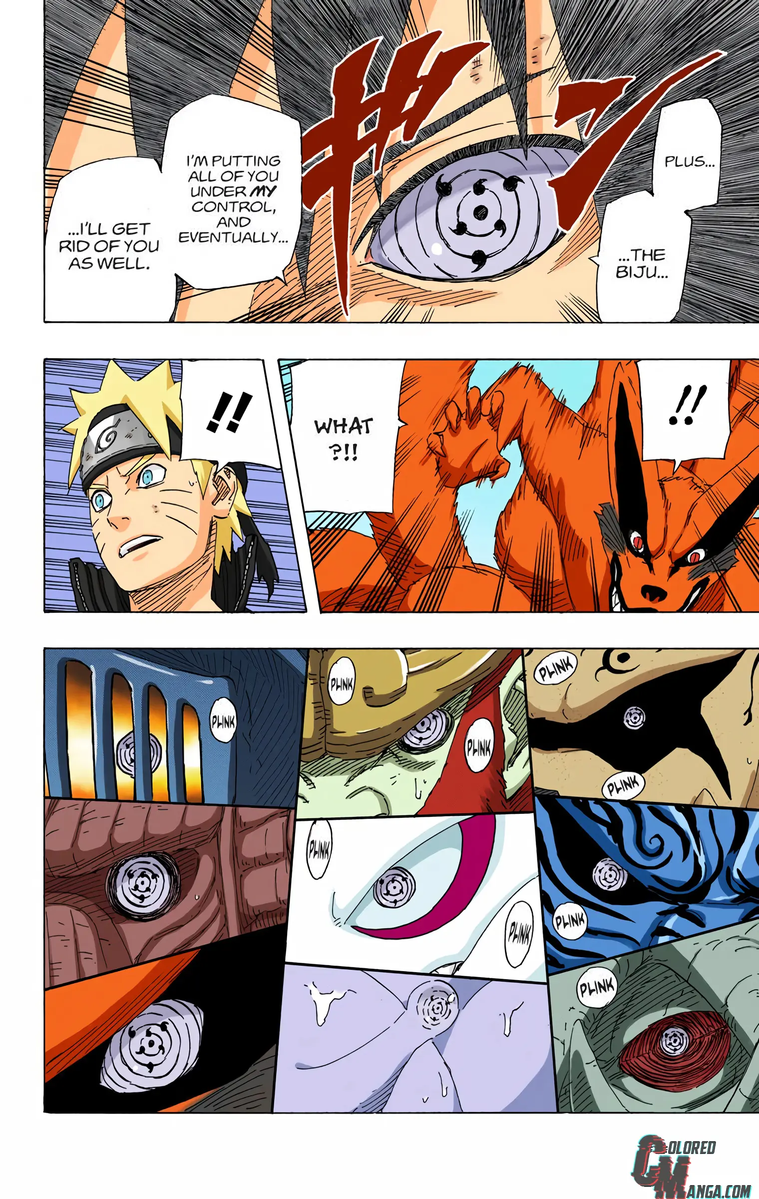 Naruto Colored Manga Online, chapter 692, page 8