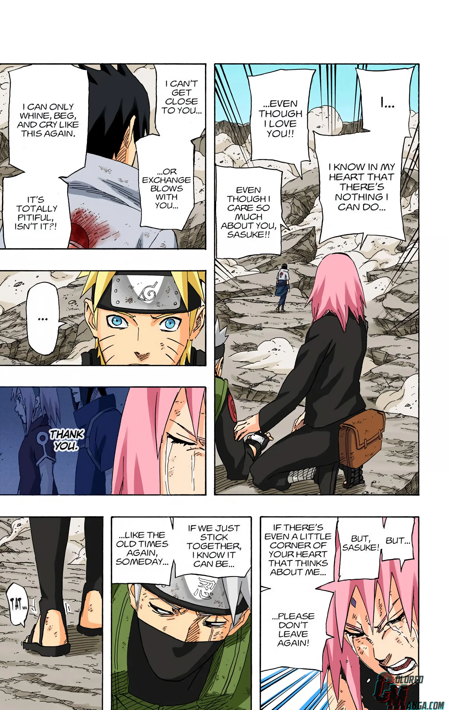 Naruto Colored Manga Online, chapter 693, page 5