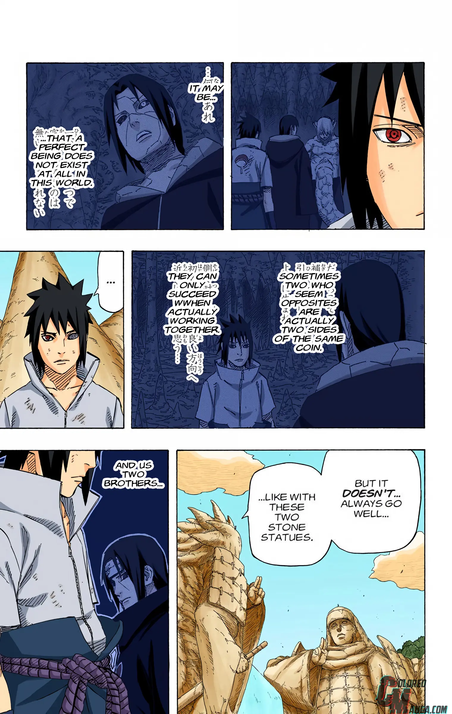 Naruto Colored Manga Online, chapter 694, page 9