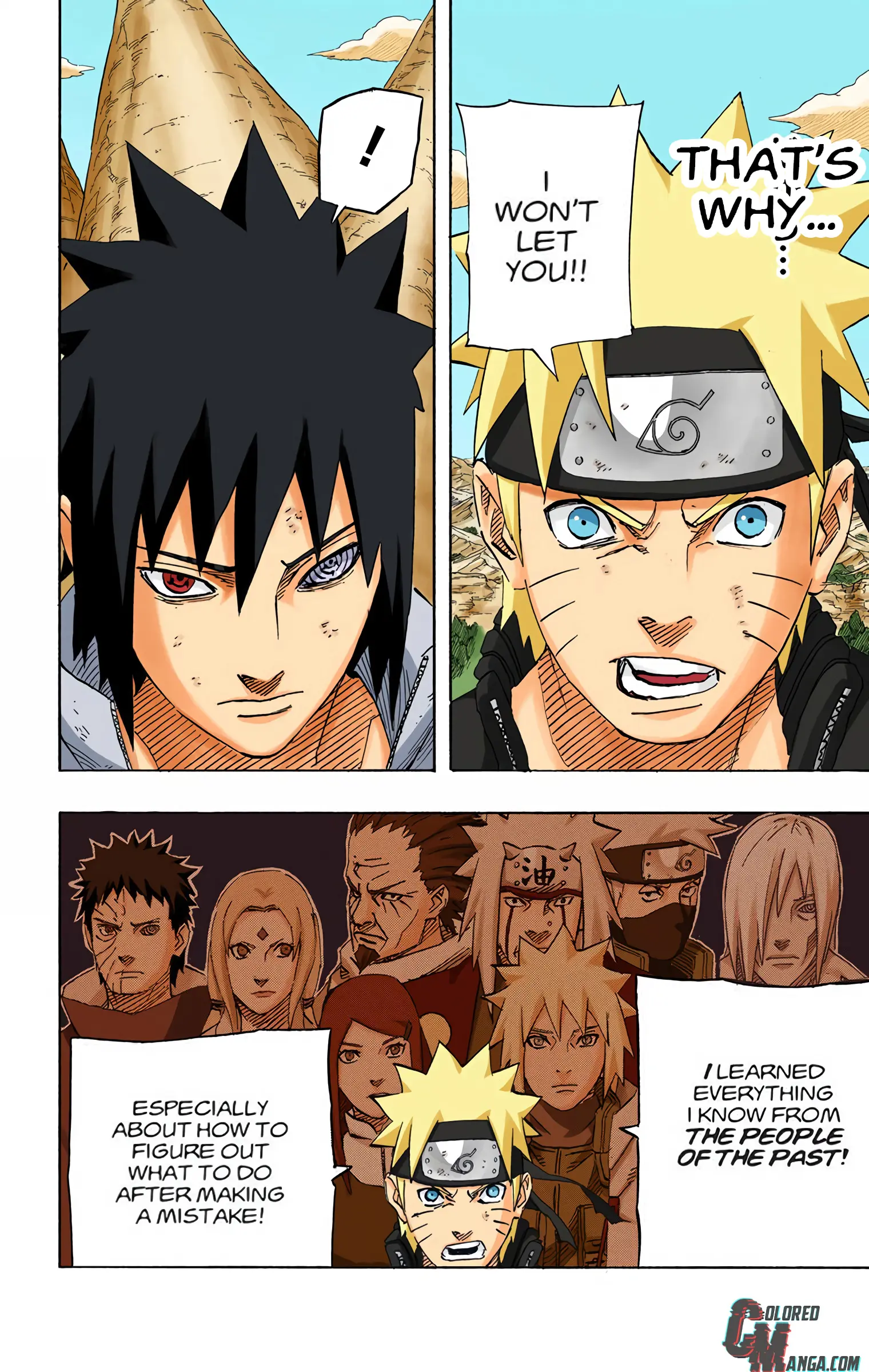 Naruto Colored Manga Online, chapter 694, page 12