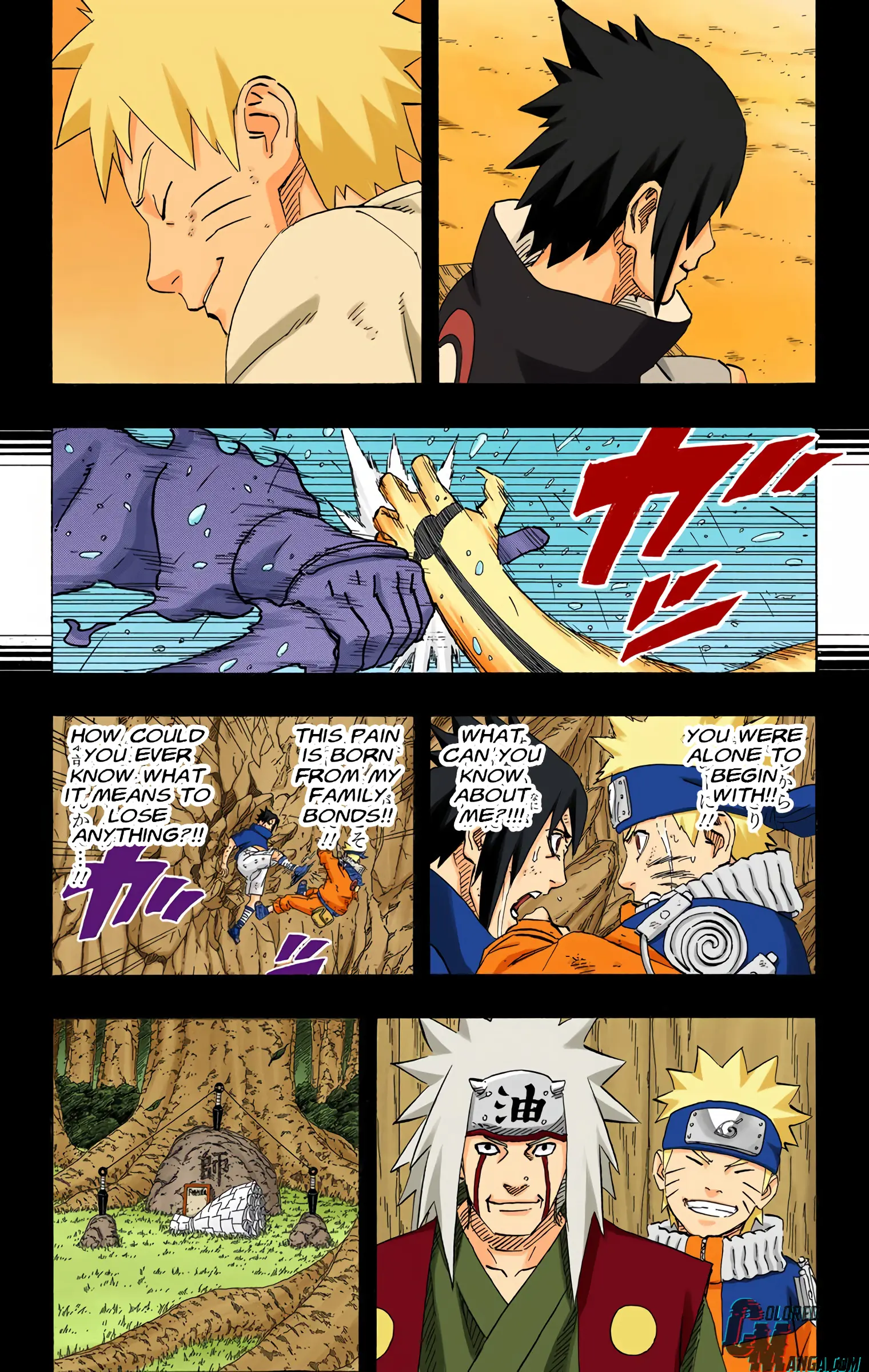 Naruto Colored Manga Online, chapter 695, page 13