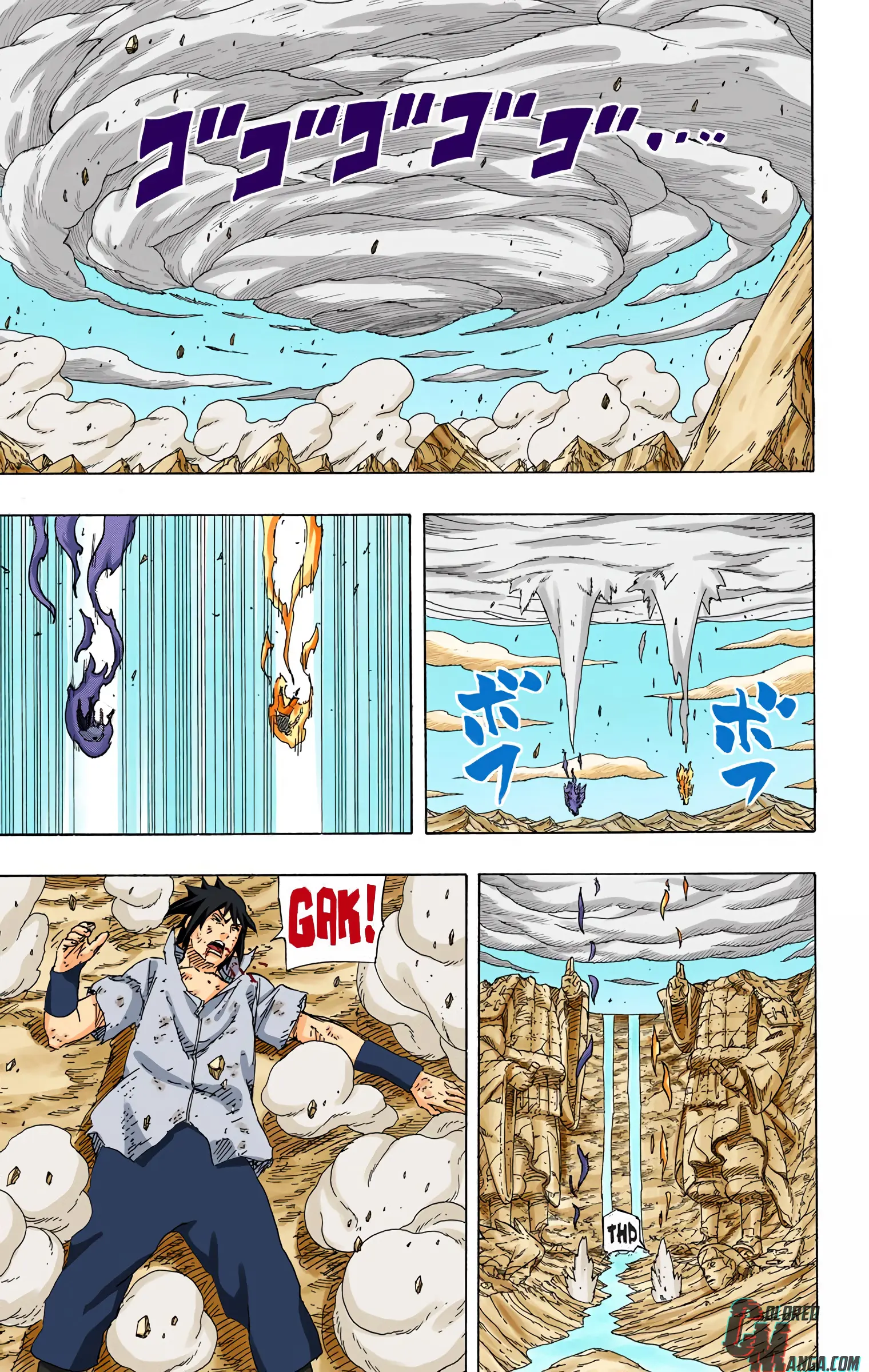 Naruto Colored Manga Online, chapter 697, page 4