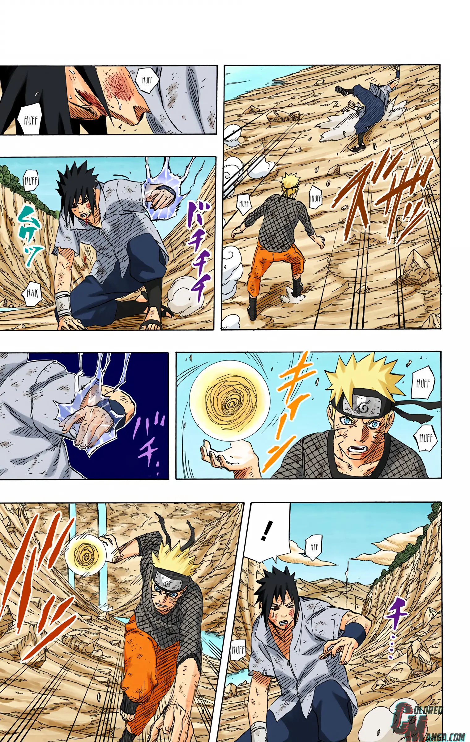 Naruto Colored Manga Online, chapter 697, page 10