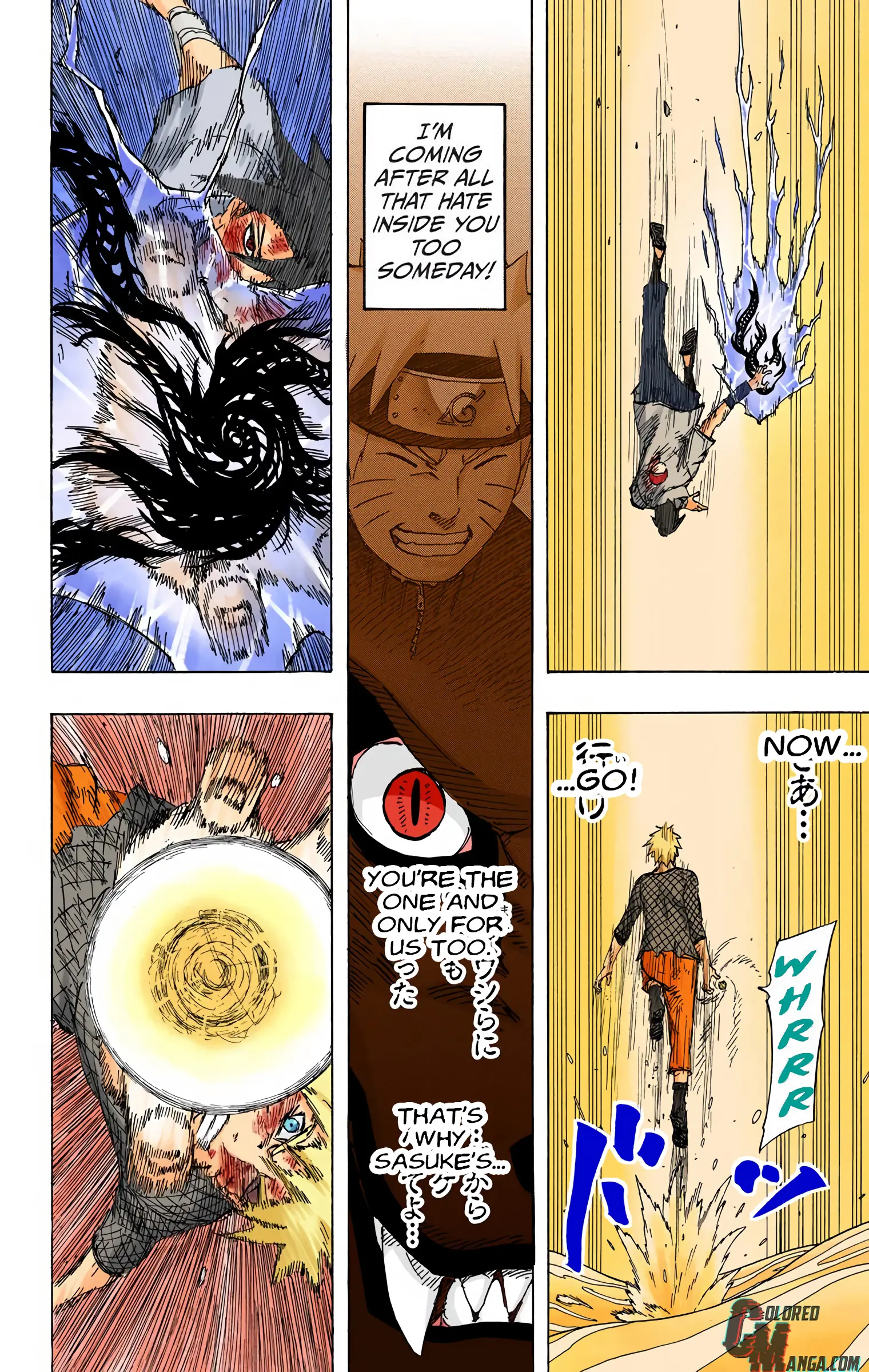 Naruto Colored Manga Online, chapter 698, page 4
