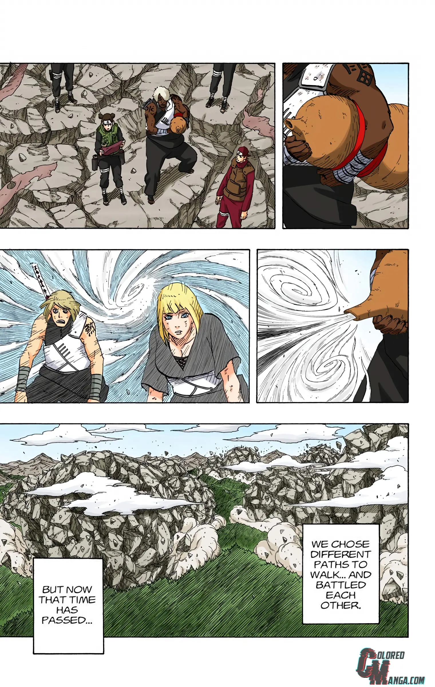 Naruto Colored Manga Online, chapter 699, page 12