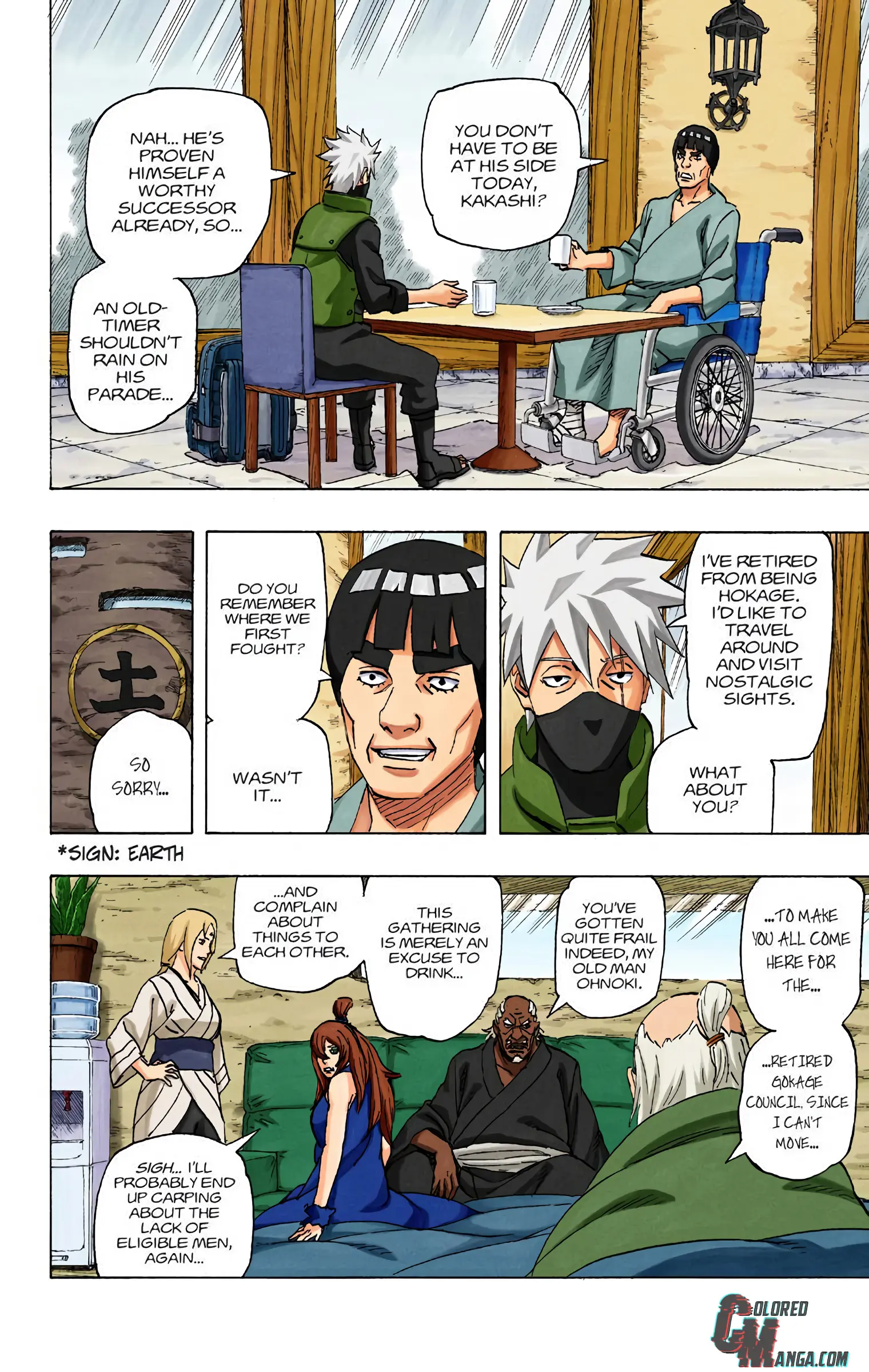 Naruto Colored Manga Online, chapter 700 END, page 10