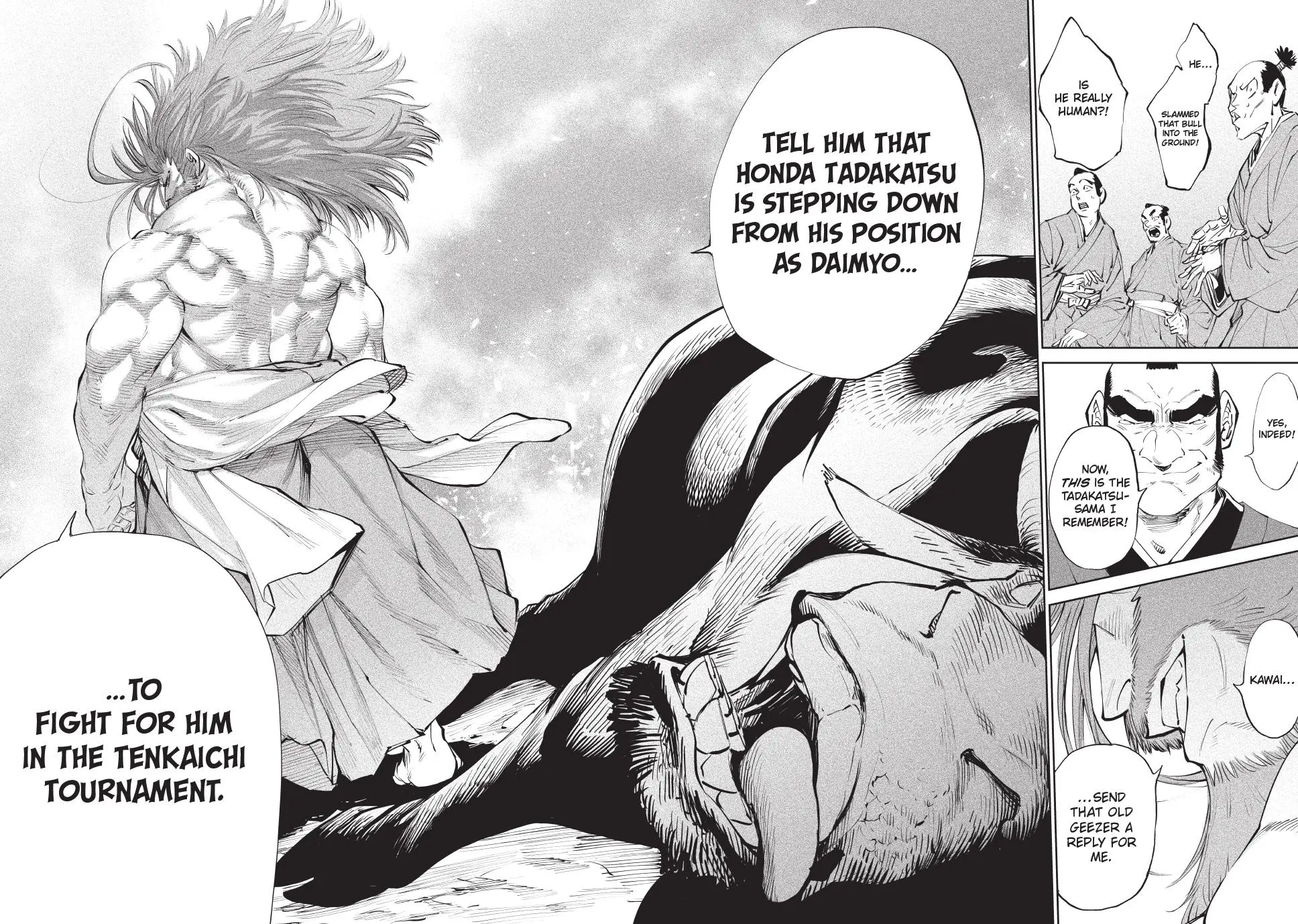 Tenkaichi Nihon Saikyo Bugeisha Ketteisen, chapter 1, page 38