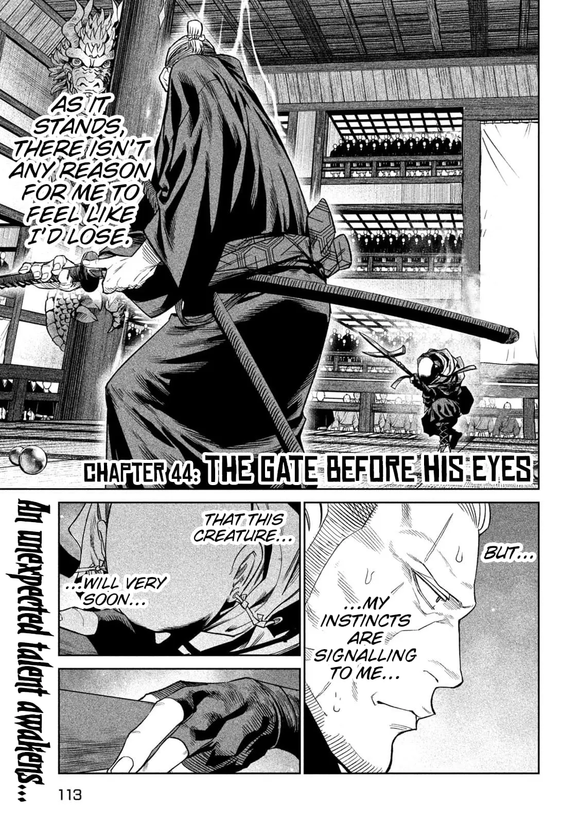 Tenkaichi Nihon Saikyo Bugeisha Ketteisen, chapter 44, page 1