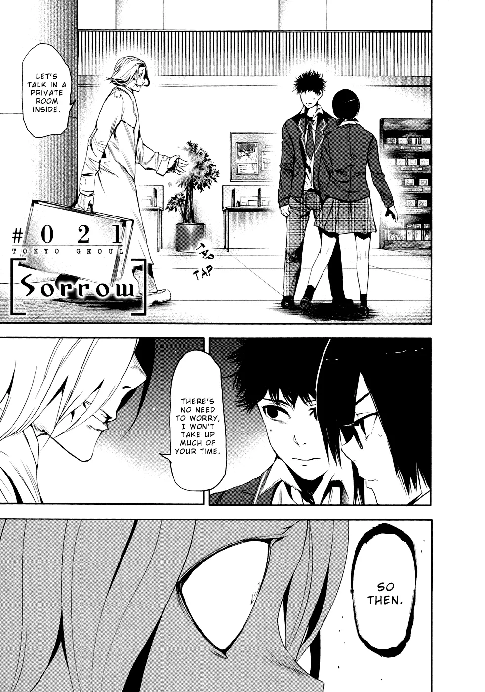 Tokyo Ghoul, chapter 21, page 1