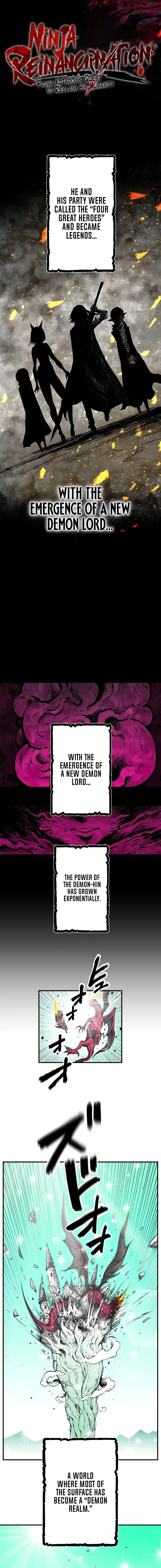 Ninja Reincarnation Fuuma Kotarou’s Quest to Reclaim His Humanity, chapter 2, page 4