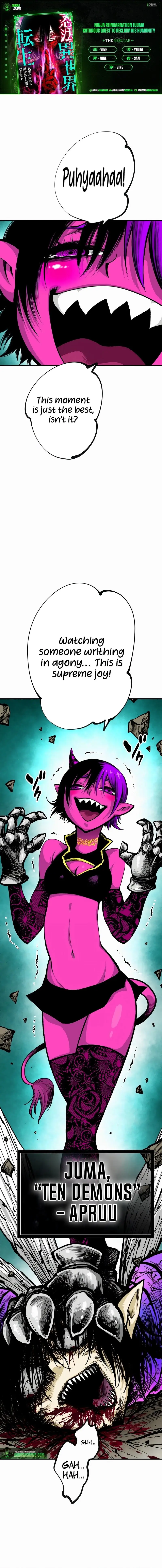 Ninja Reincarnation Fuuma Kotarou’s Quest to Reclaim His Humanity, chapter 8, page 1
