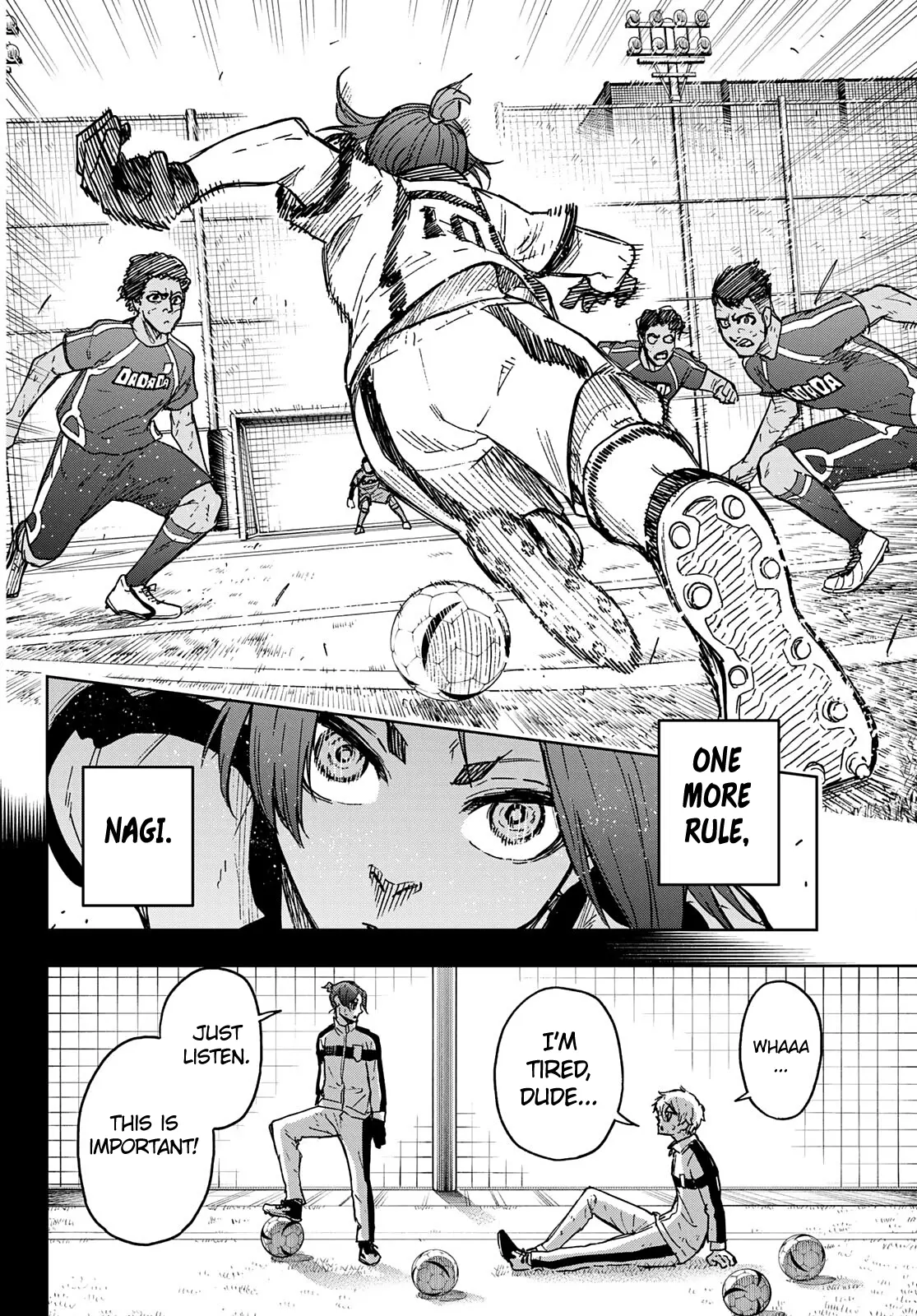Blue Lock Episode Nagi Manga, chapter 1, page 43