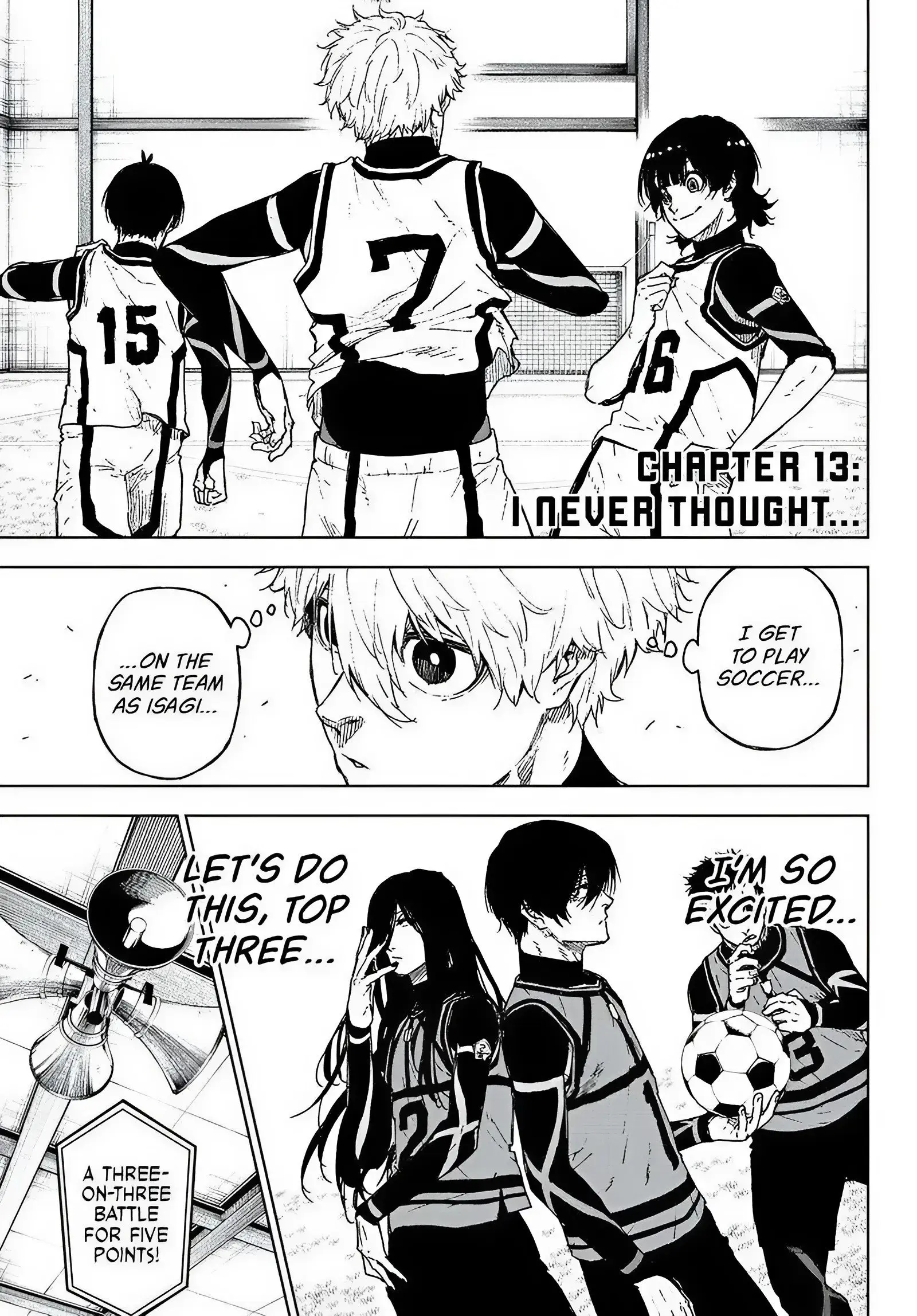 Blue Lock Episode Nagi Manga, chapter 13, page 1