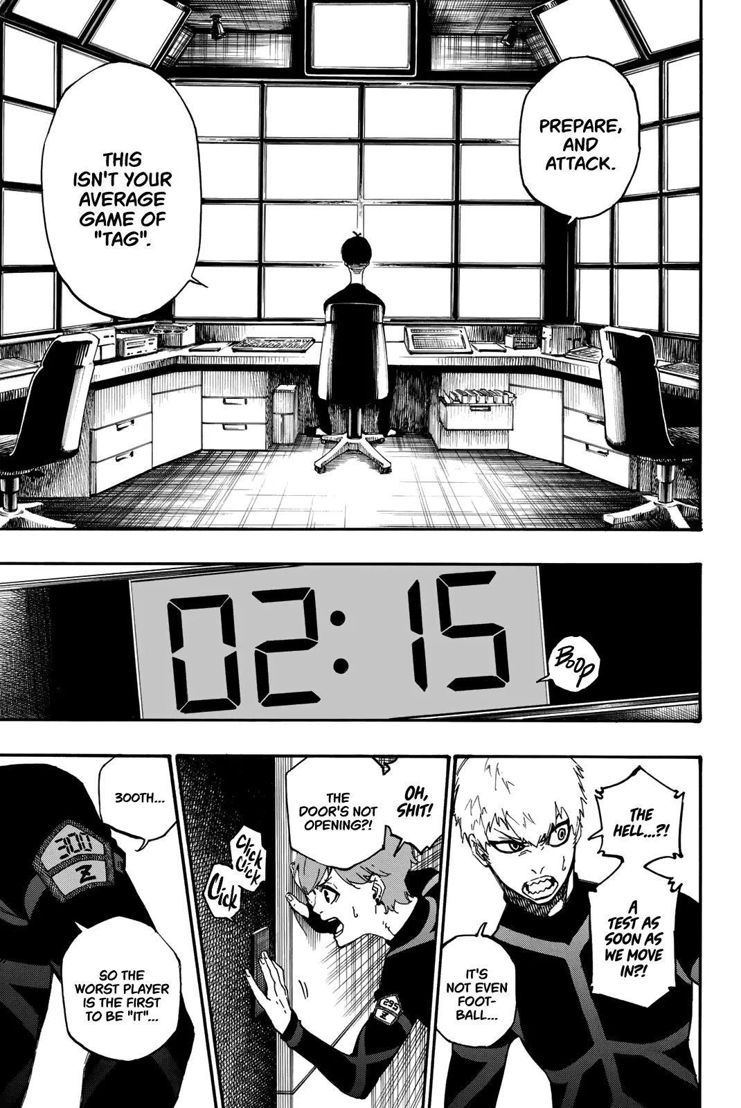 B Lock Manga, chapter 2, page 17