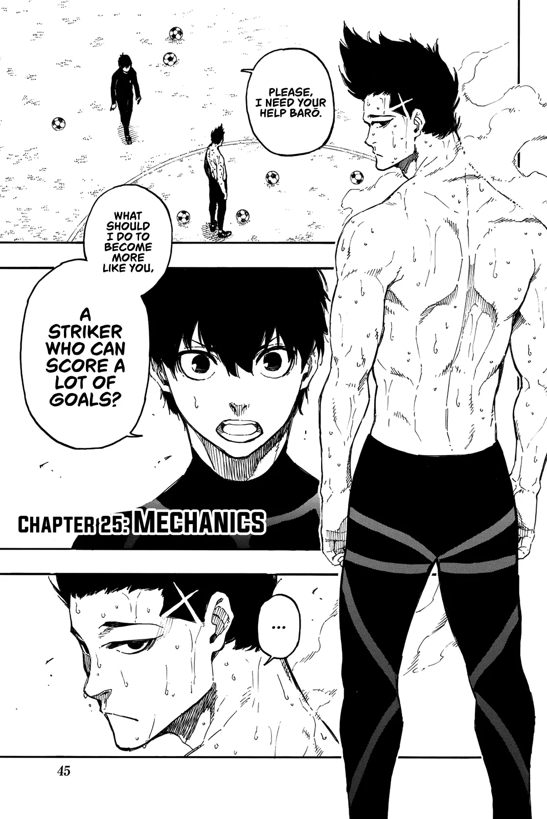 B Lock Manga, chapter 25, page 2