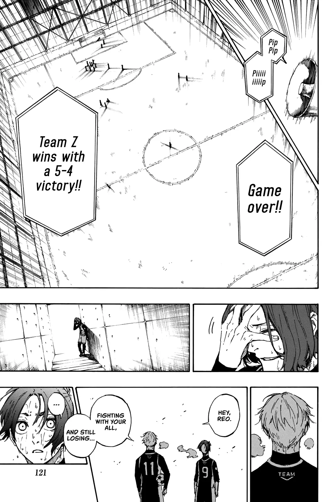 B Lock Manga, chapter 37, page 17