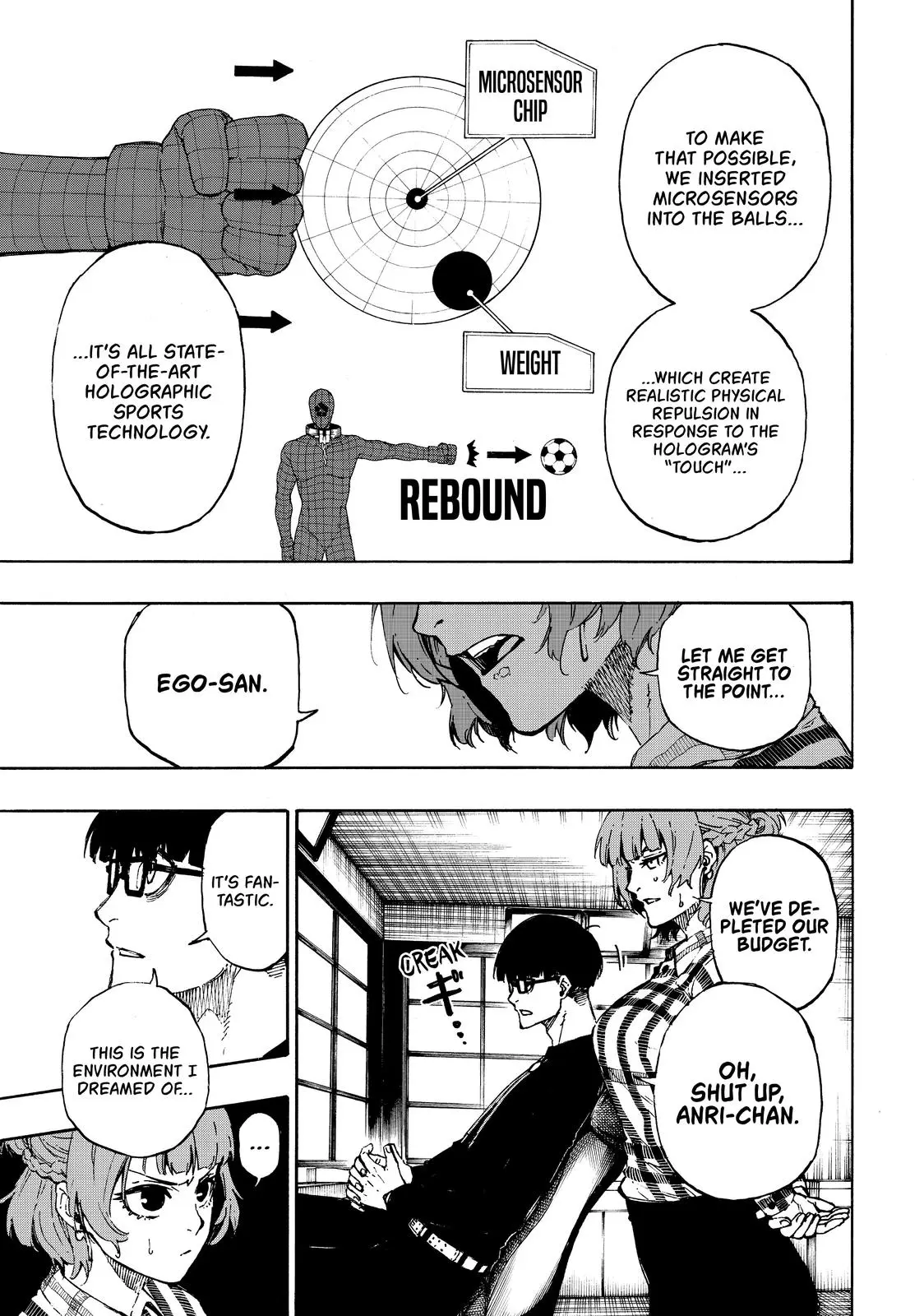 B Lock Manga, chapter 41, page 20
