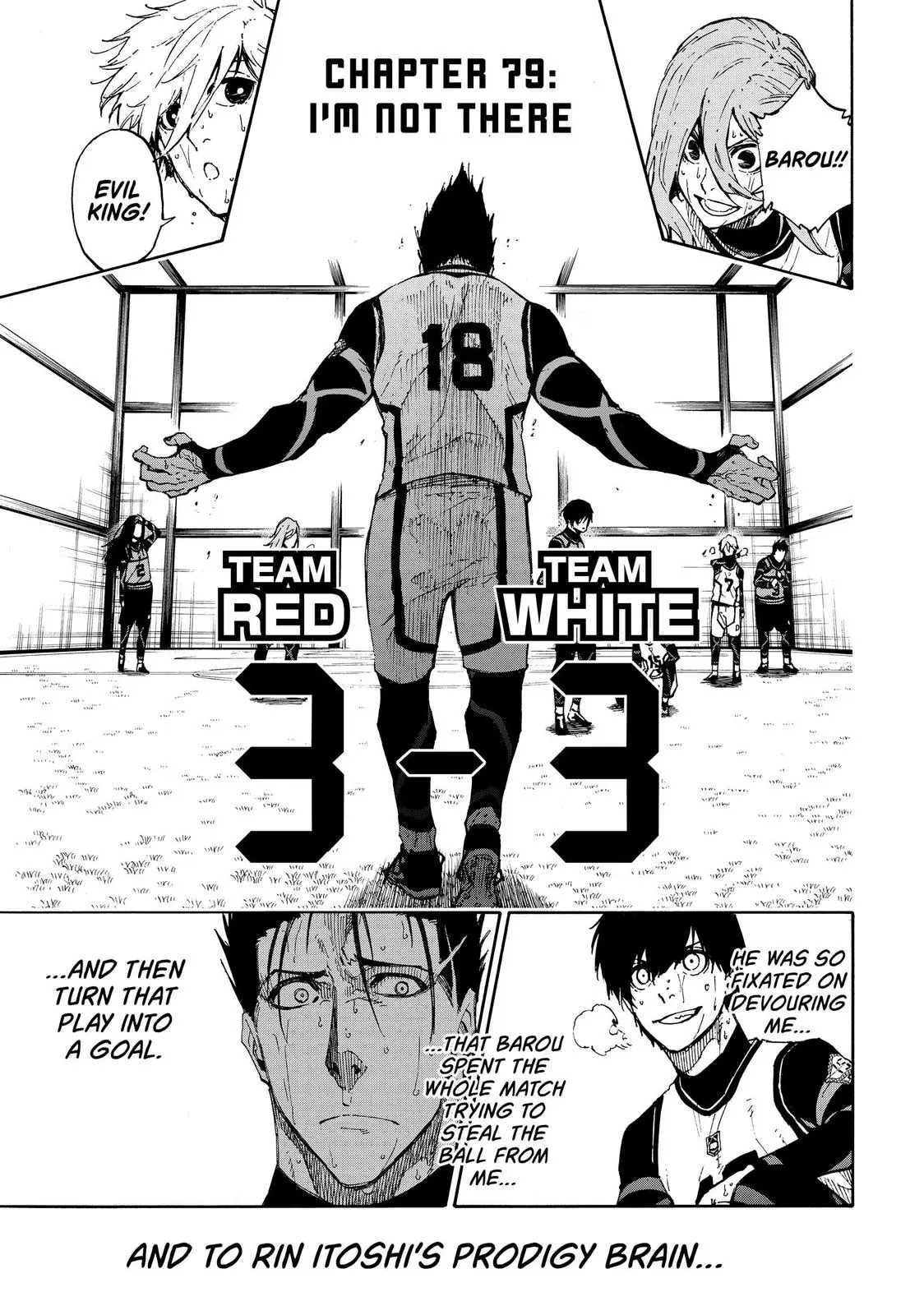 B Lock Manga, chapter 79, page 1